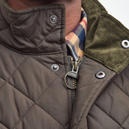 Mens Chelsea Sportsquilt Jacket Olive