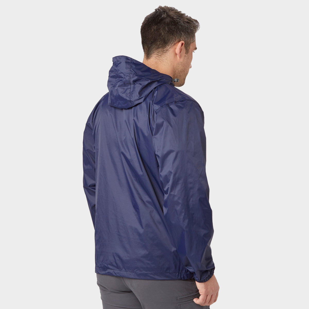 Mens Packable Jacket Navy