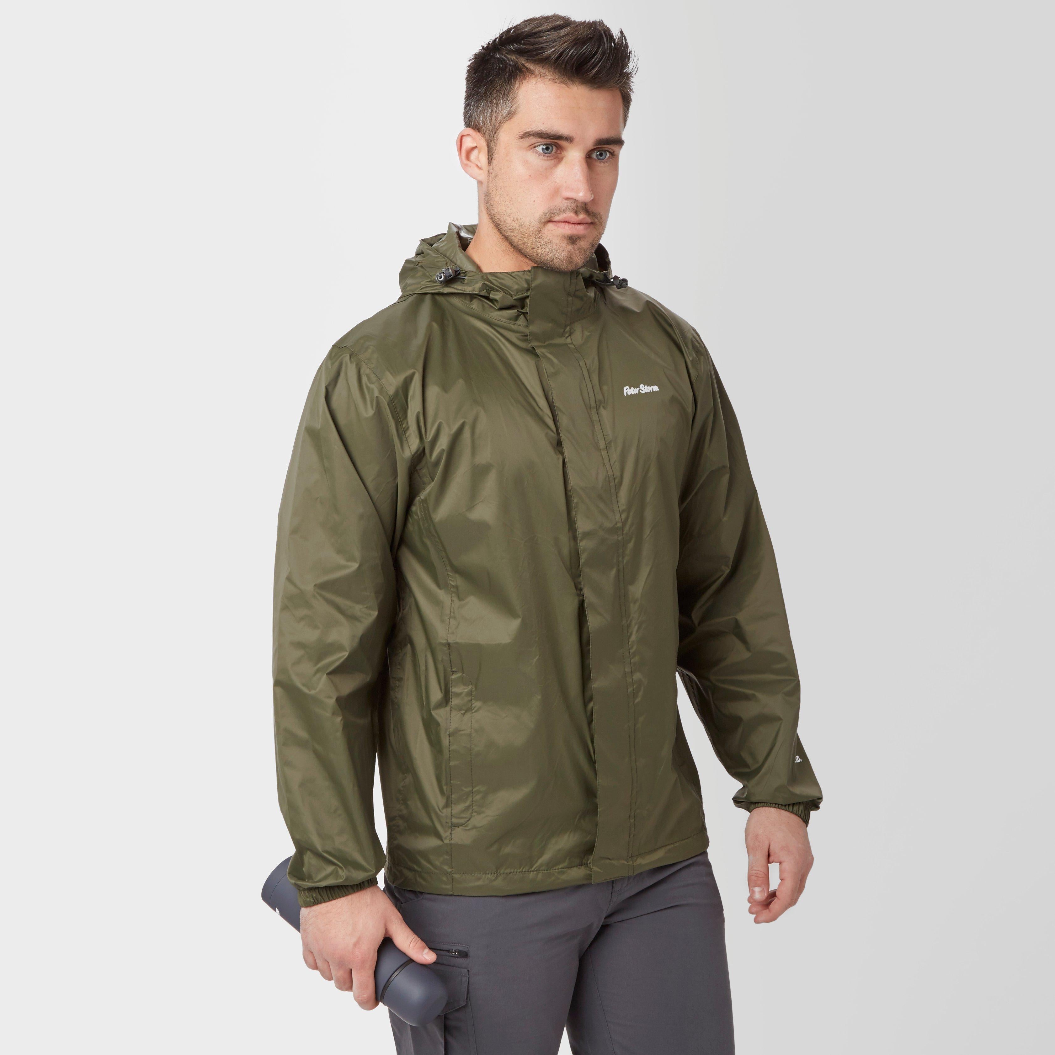 Mens Packable Jacket Khaki