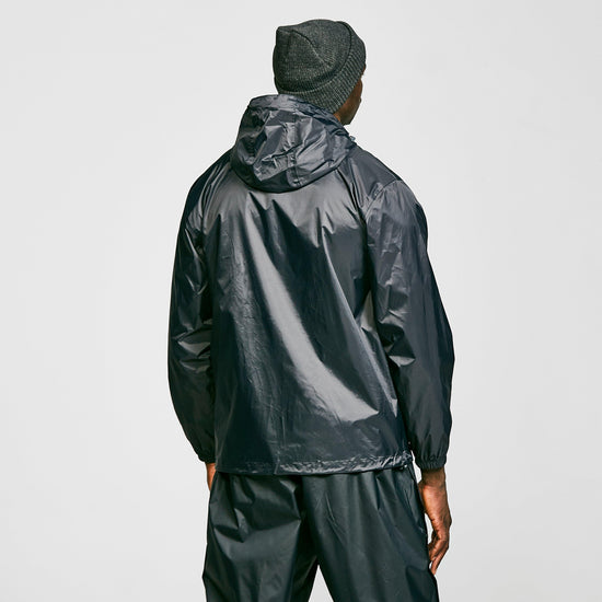 Mens Packable Cagoule Black