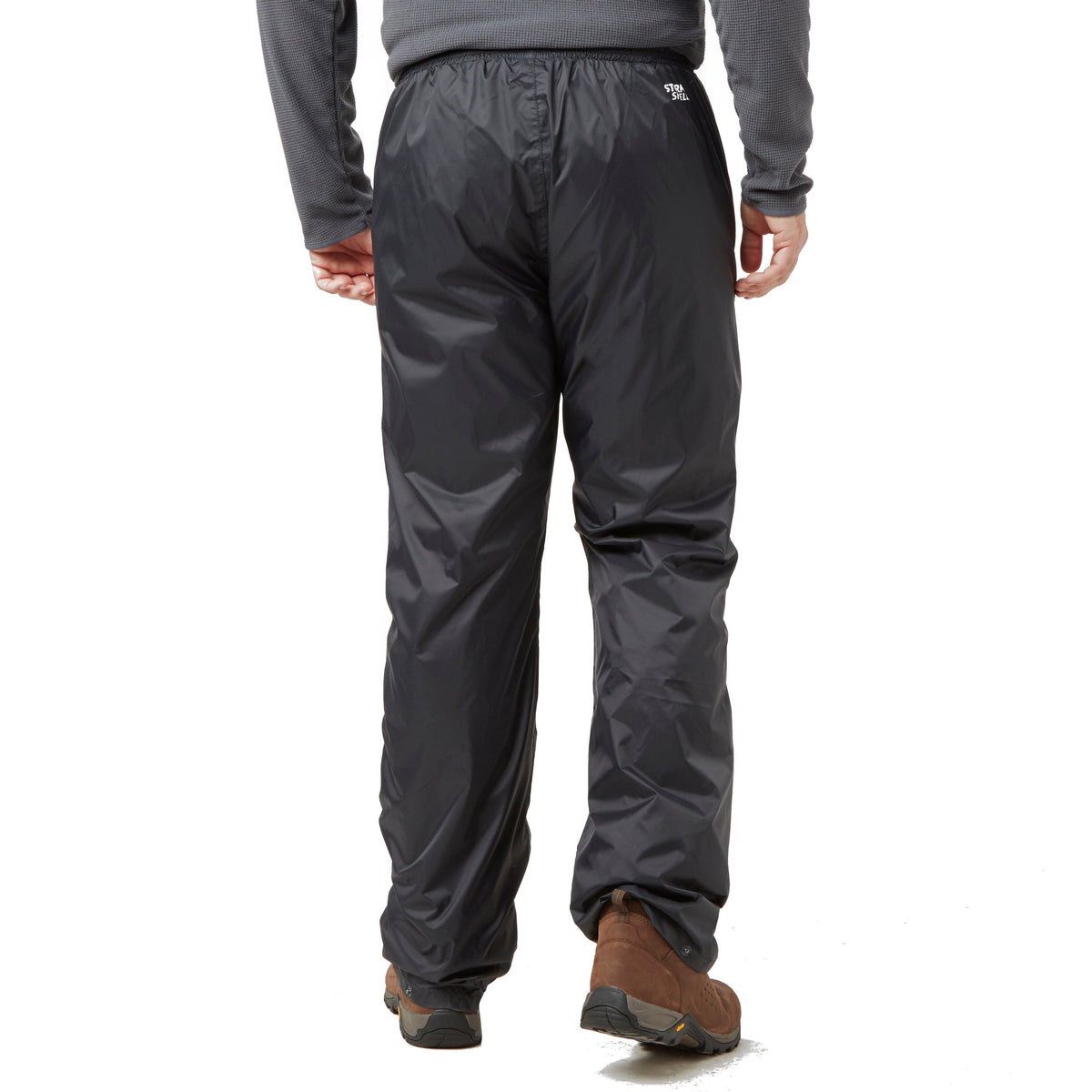 Mens Waterproof Packable Pants Black