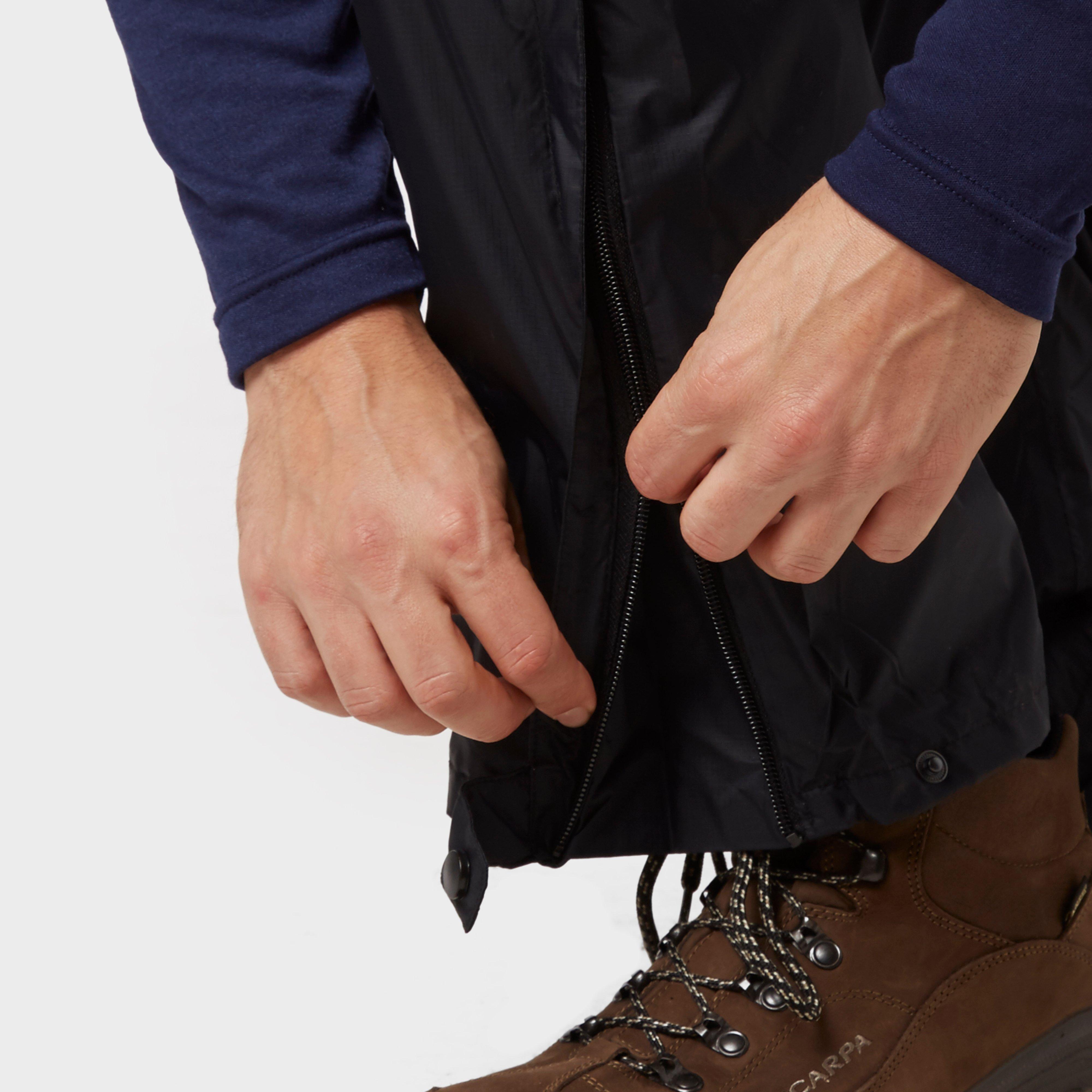Mens Waterproof Overtrousers Black