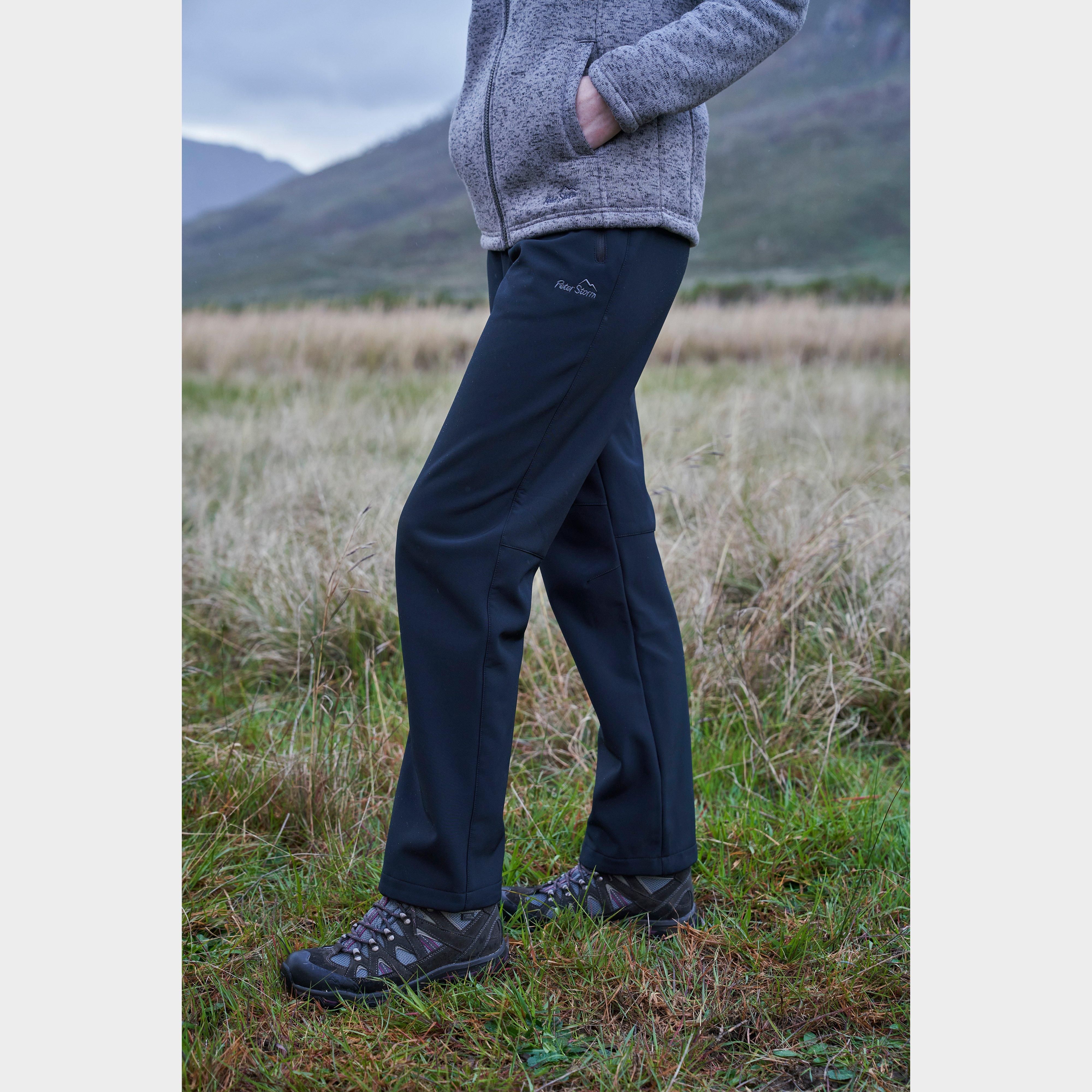 Womens Softshell Trousers Black