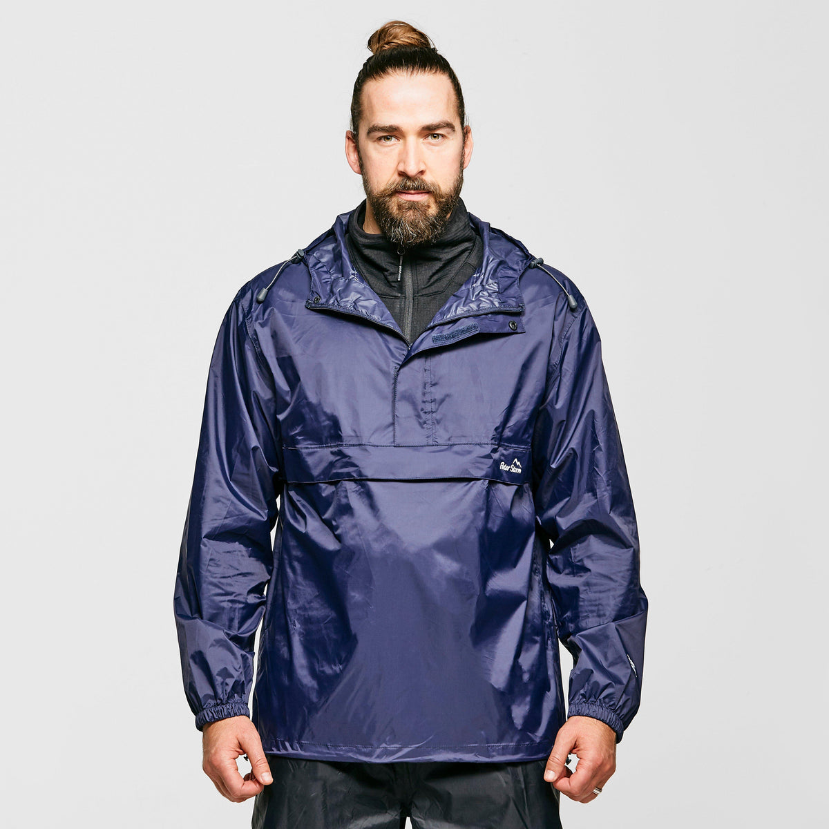 Mens Packable Cagoule Navy