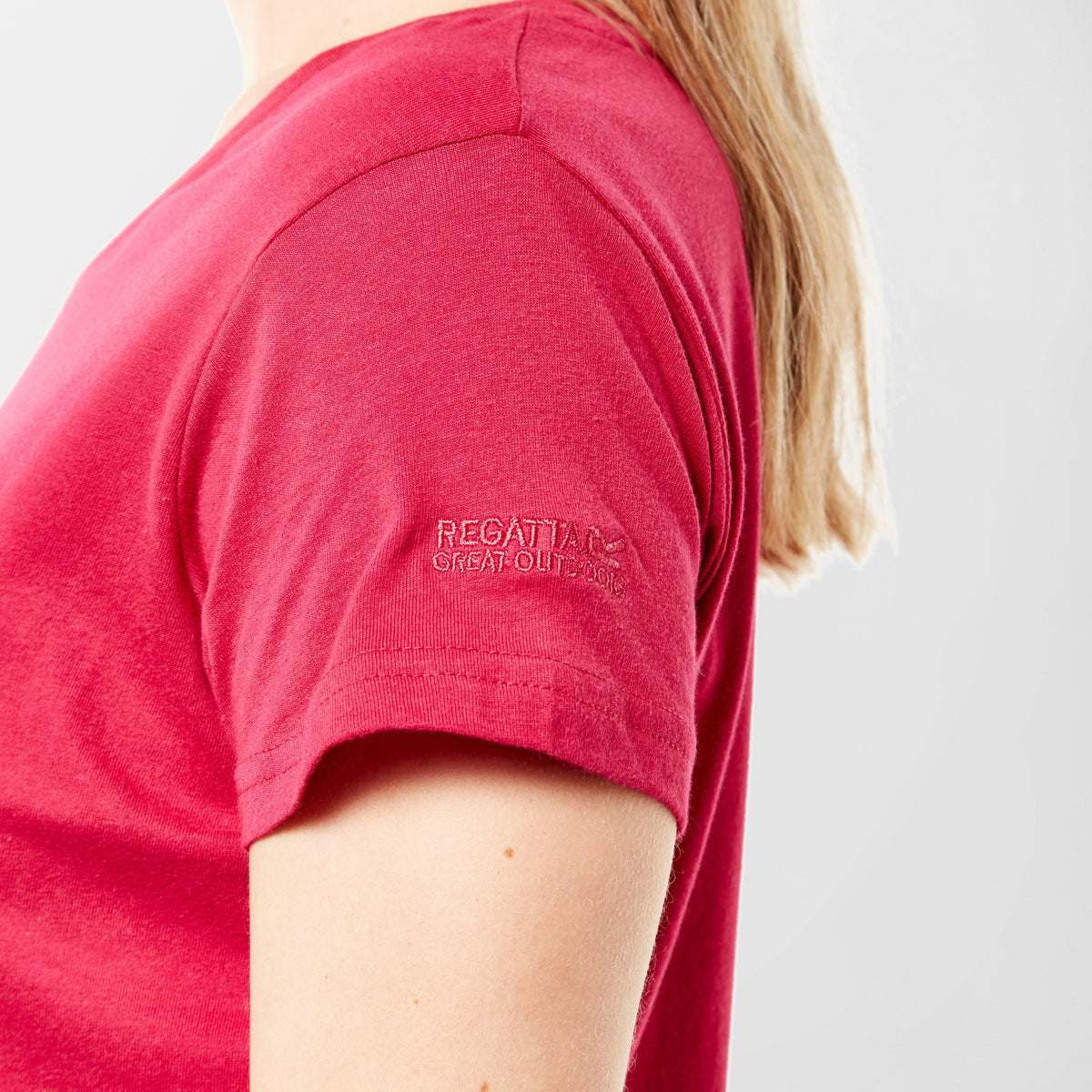 Womens Carlie T-Shirt Dark Cerise