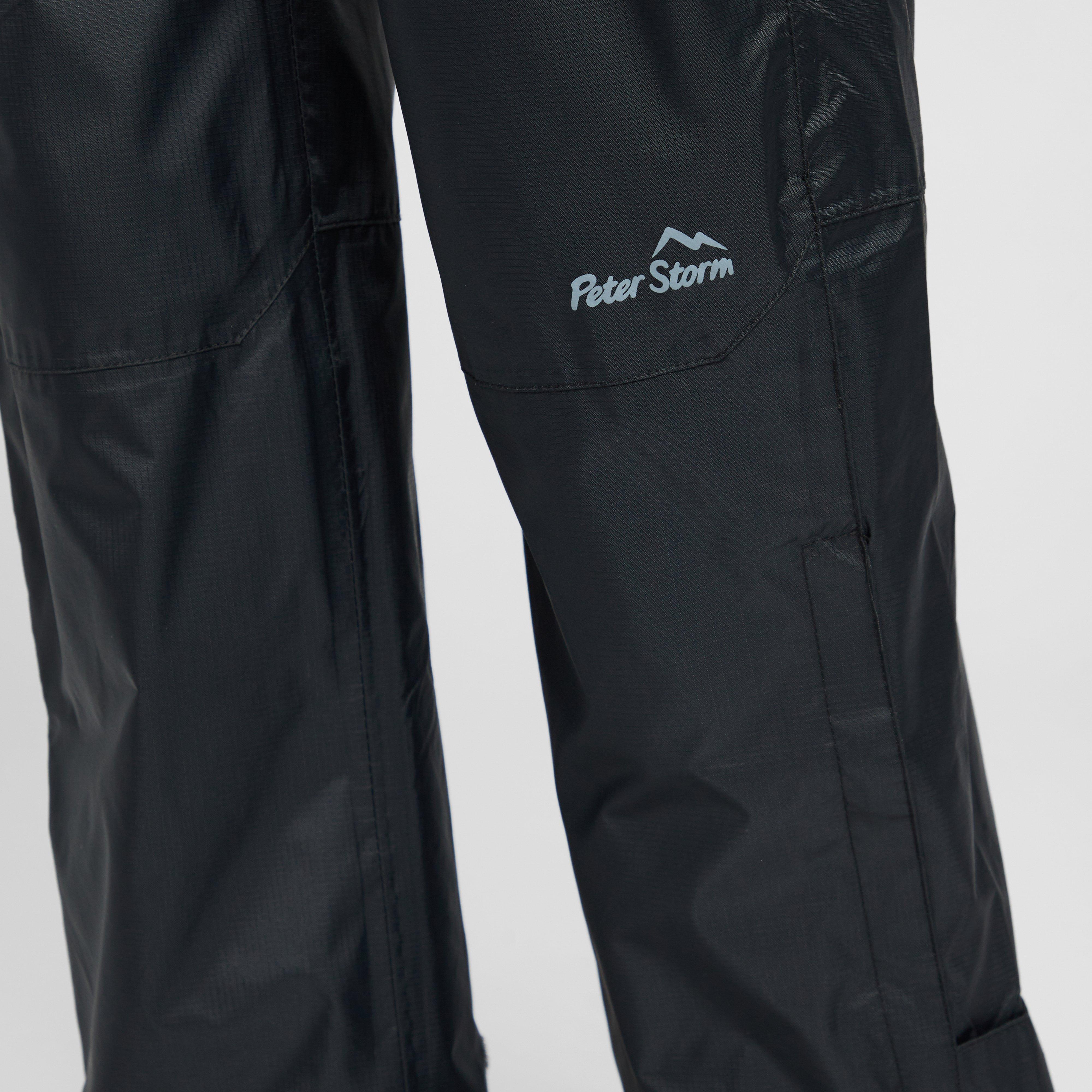Kids Waterproof Overtrousers Black