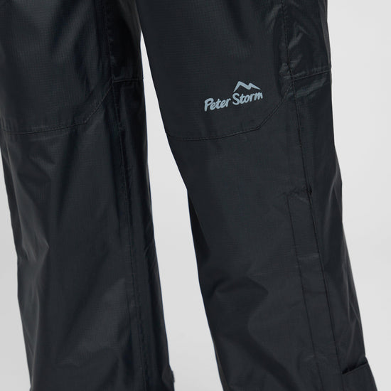 Kids Waterproof Overtrousers Black
