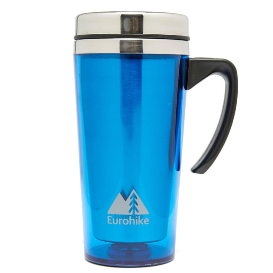 Tall Insulated Mug Blue 450ml