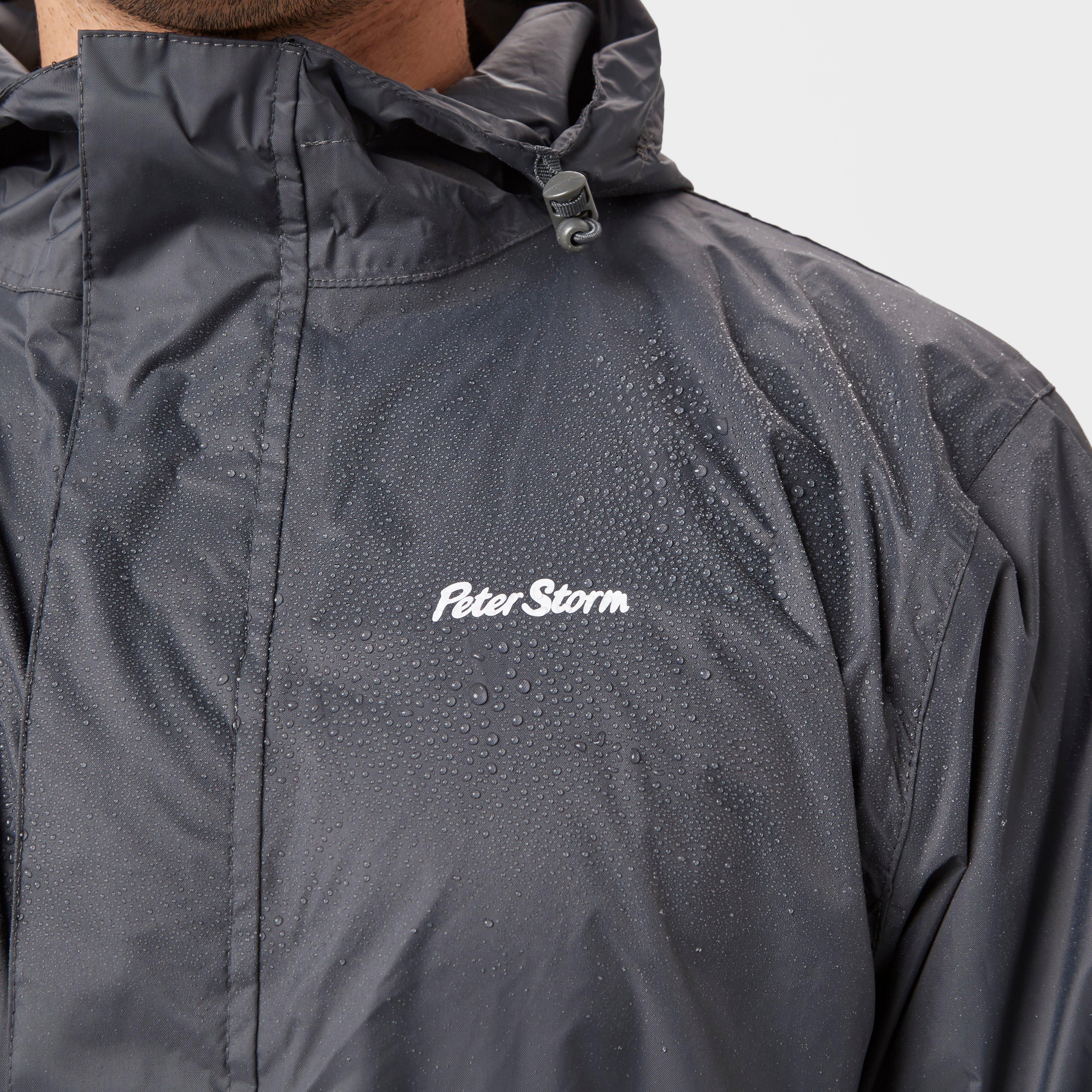 Mens Packable Jacket Grey