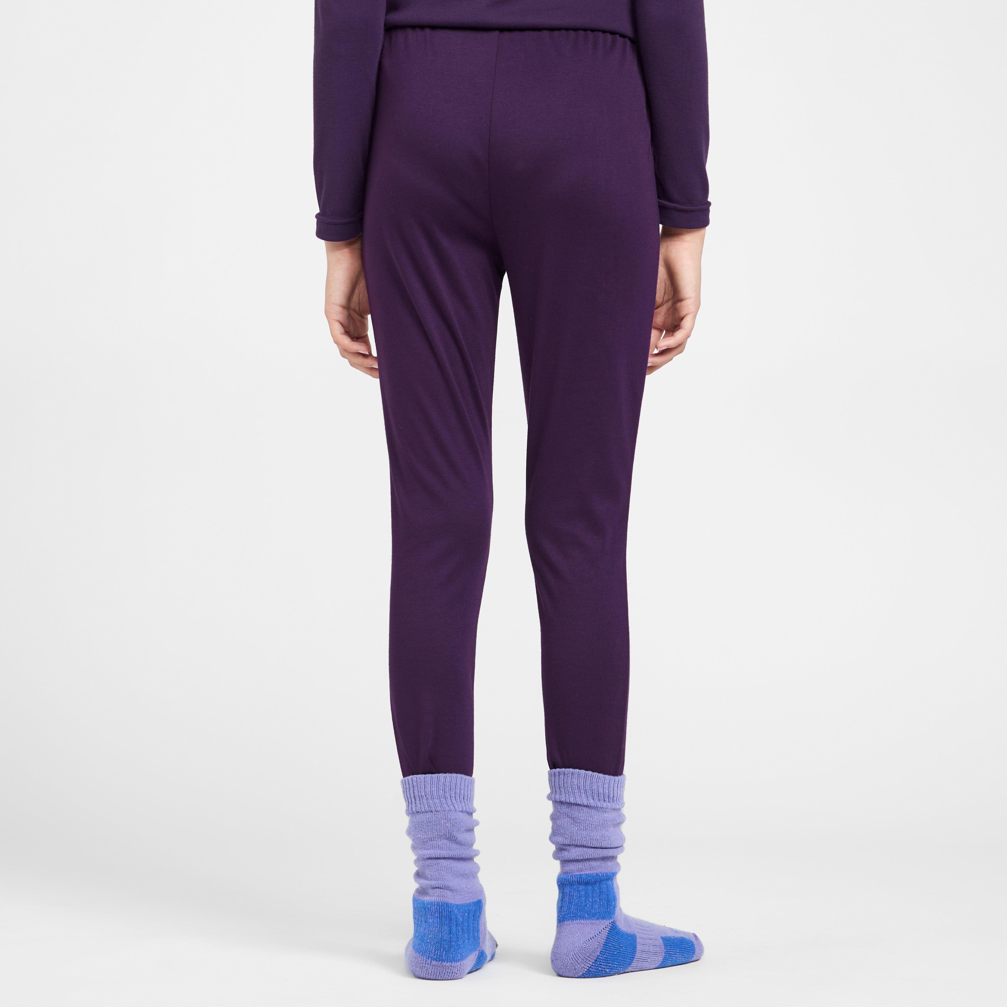 Kids Thermal Pants Purple