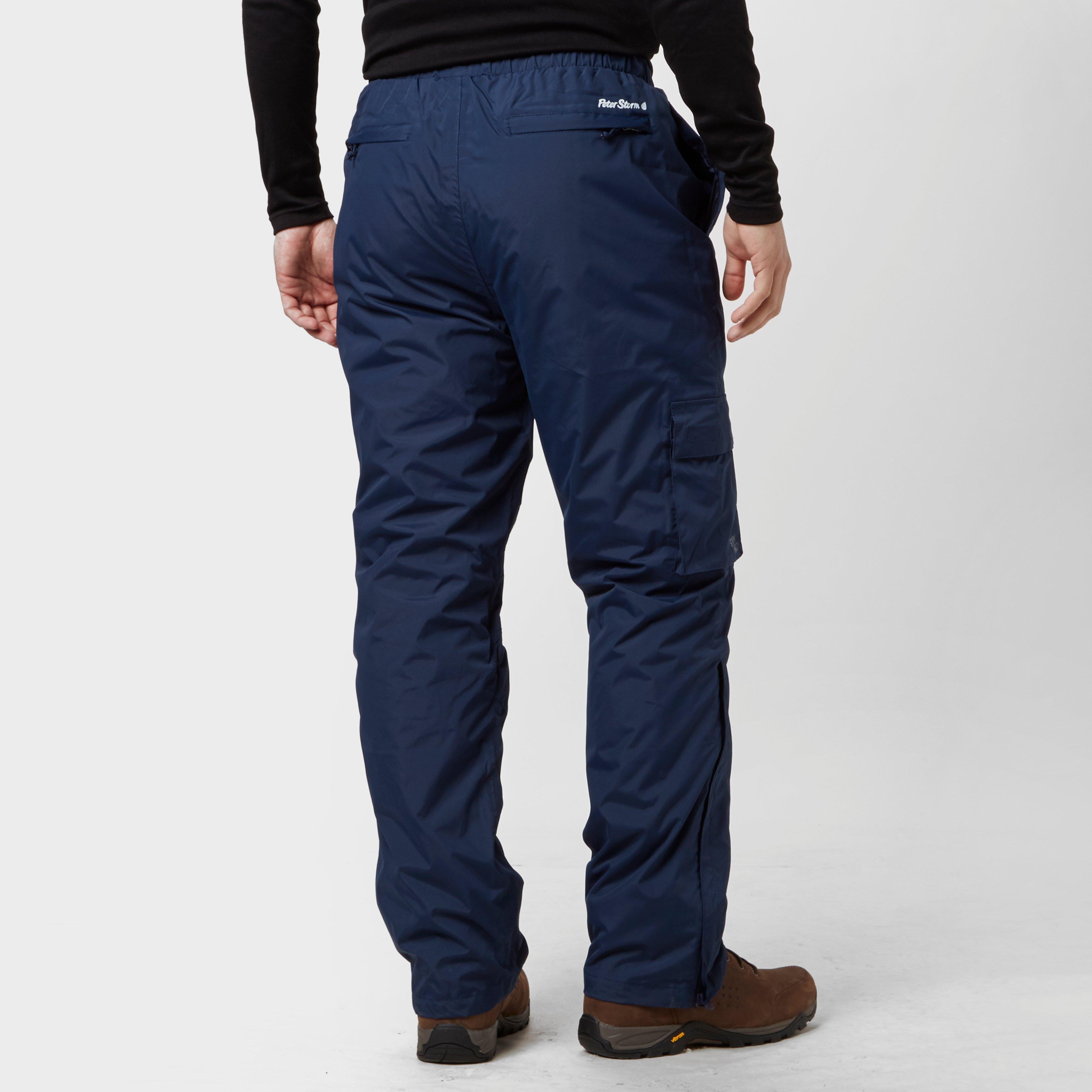 Mens Storm Waterproof Trousers Navy