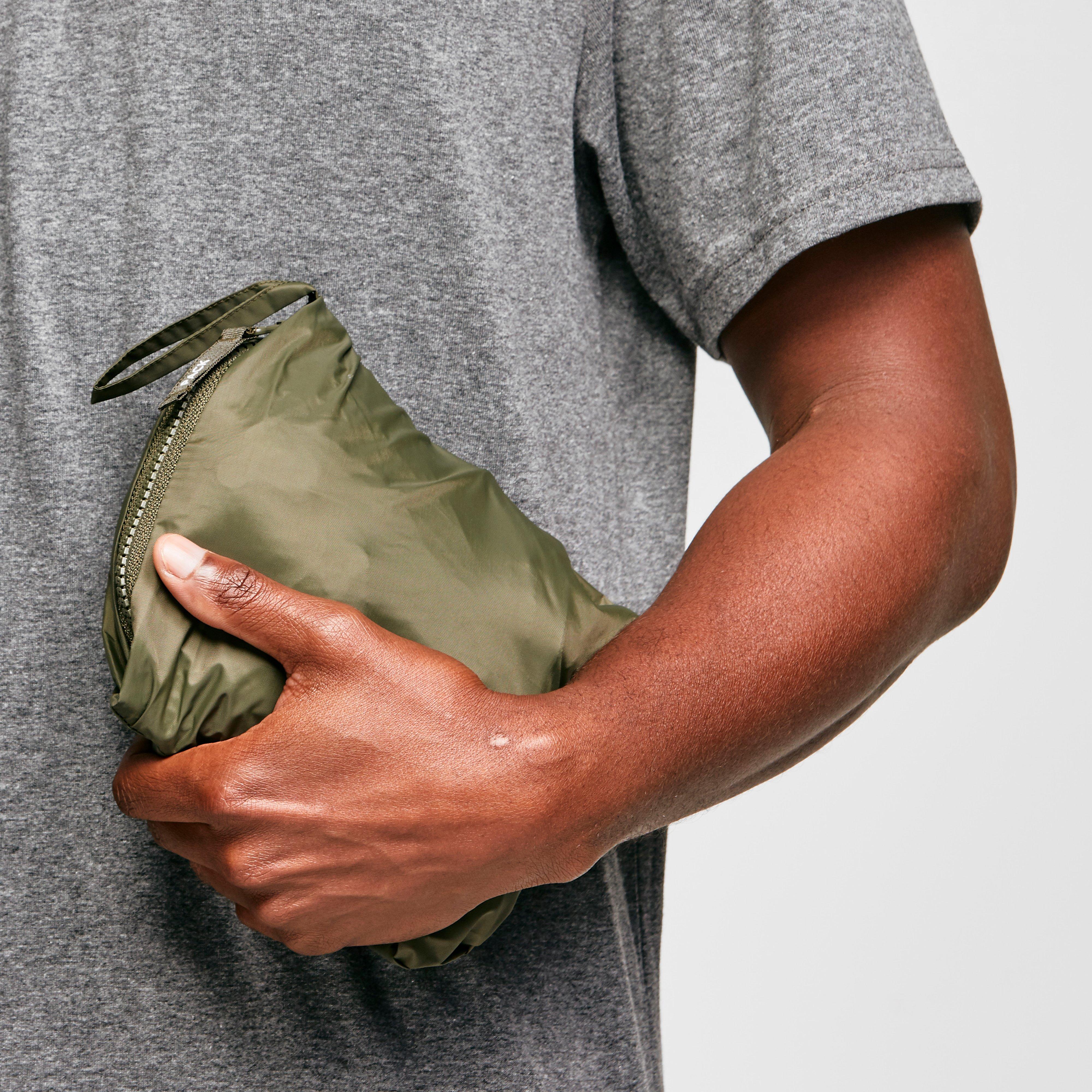 Mens Packable Parka Jacket Navy