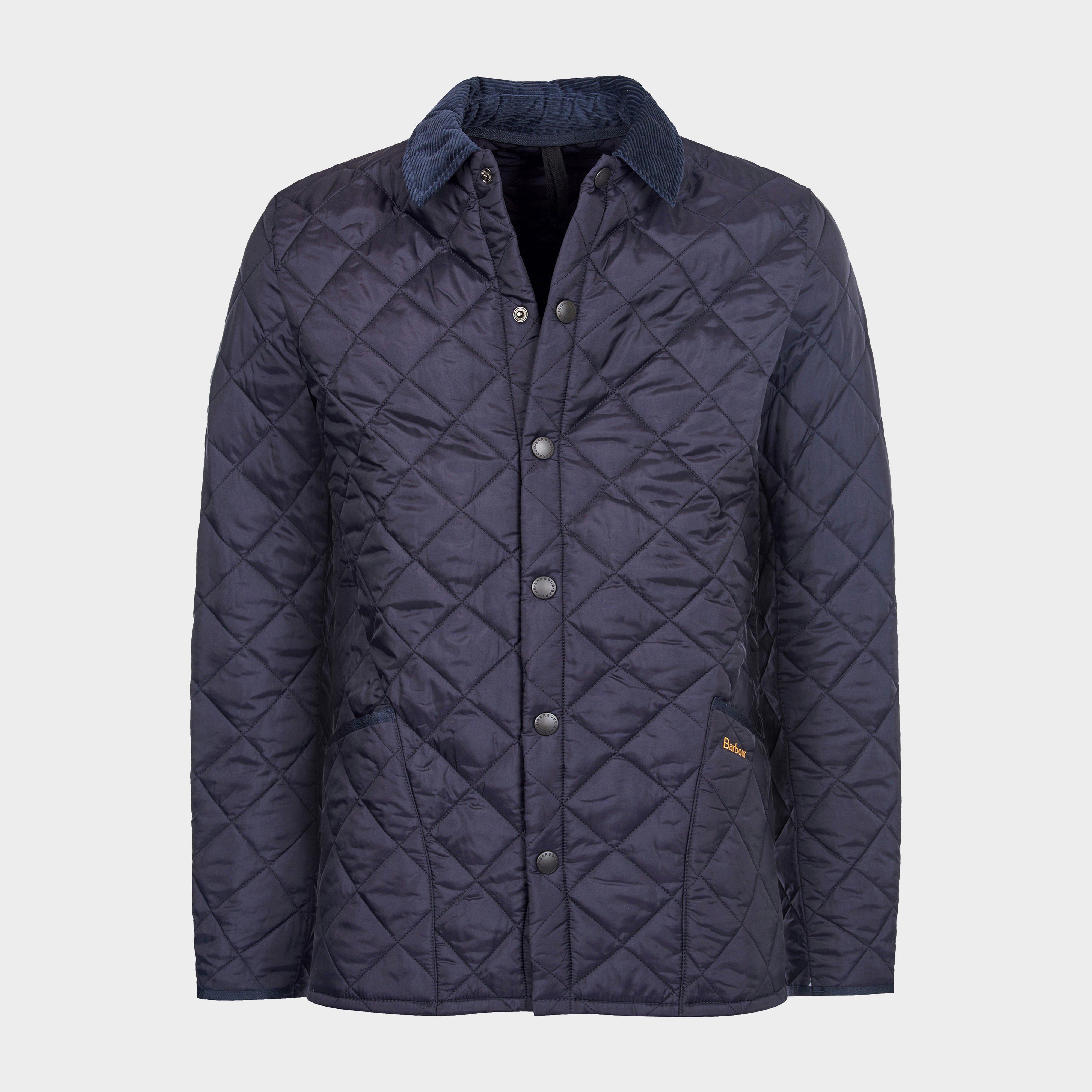Mens Heritage Liddesdale Quilted Jacket Navy