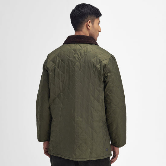 Mens Heritage Liddesdale Quilted Jacket Olive