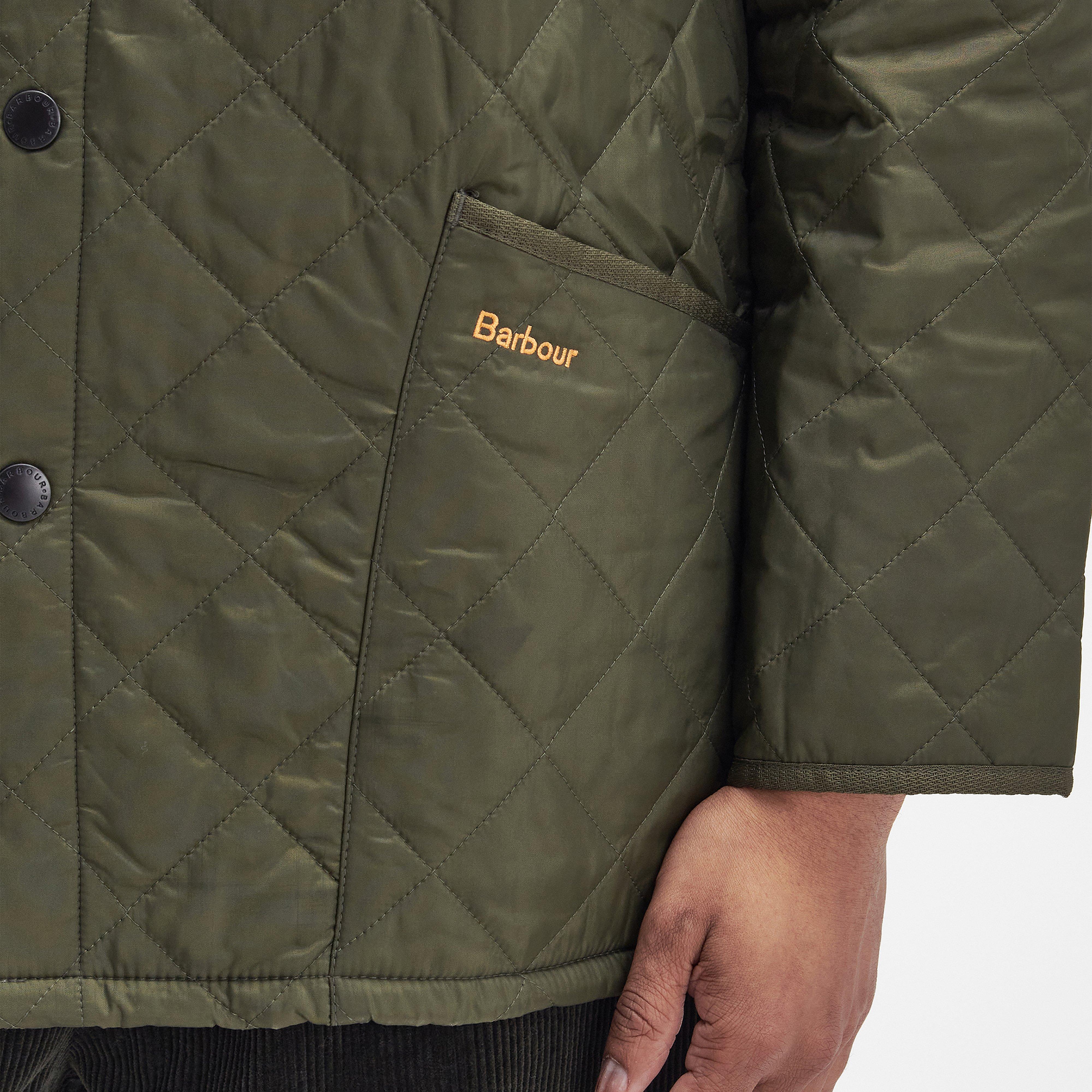Mens Heritage Liddesdale Quilted Jacket Olive