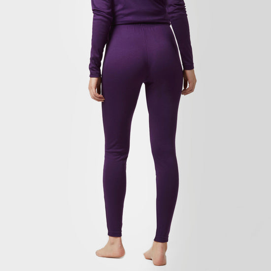 Womens Thermal Pants Purple