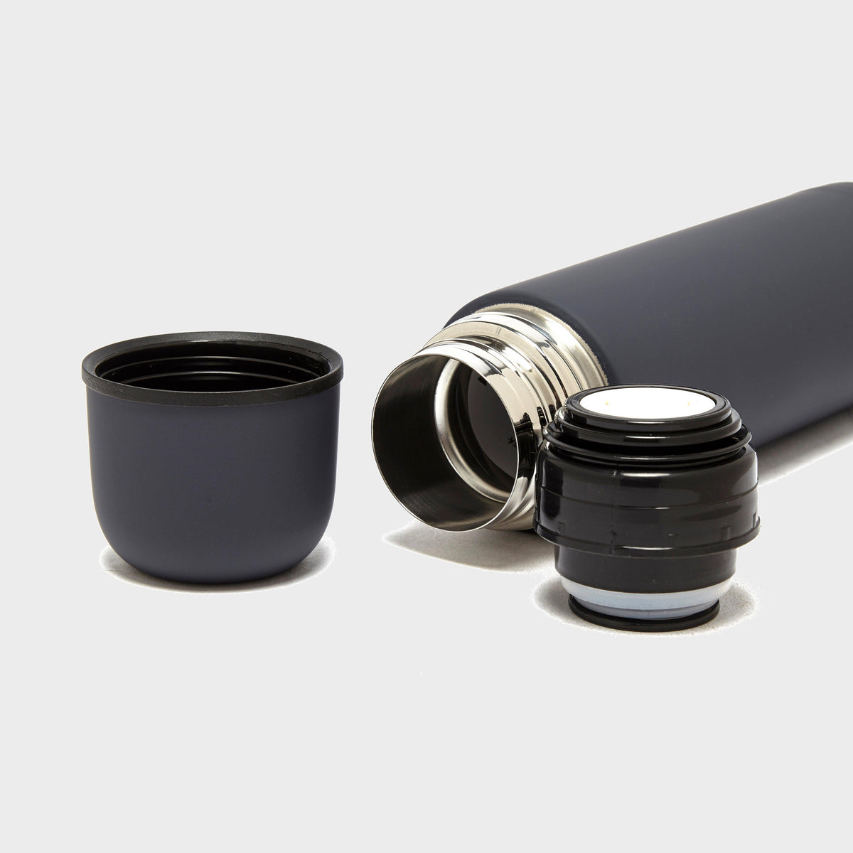 Rubberised Flask Grey 0.5L