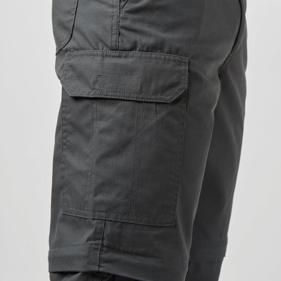 Mens Ramble II Convertible Trousers Grey