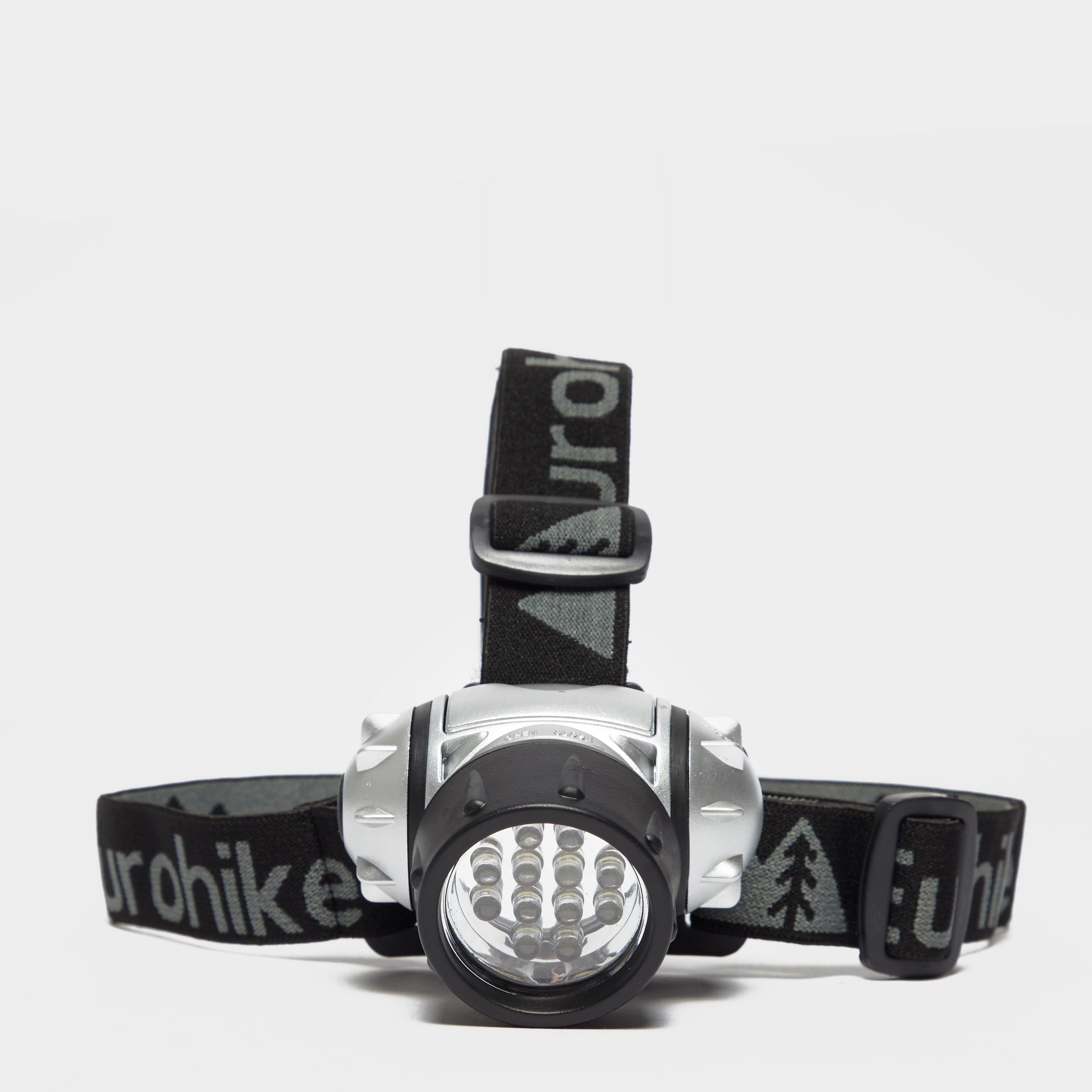 12 LED Head Torch Black