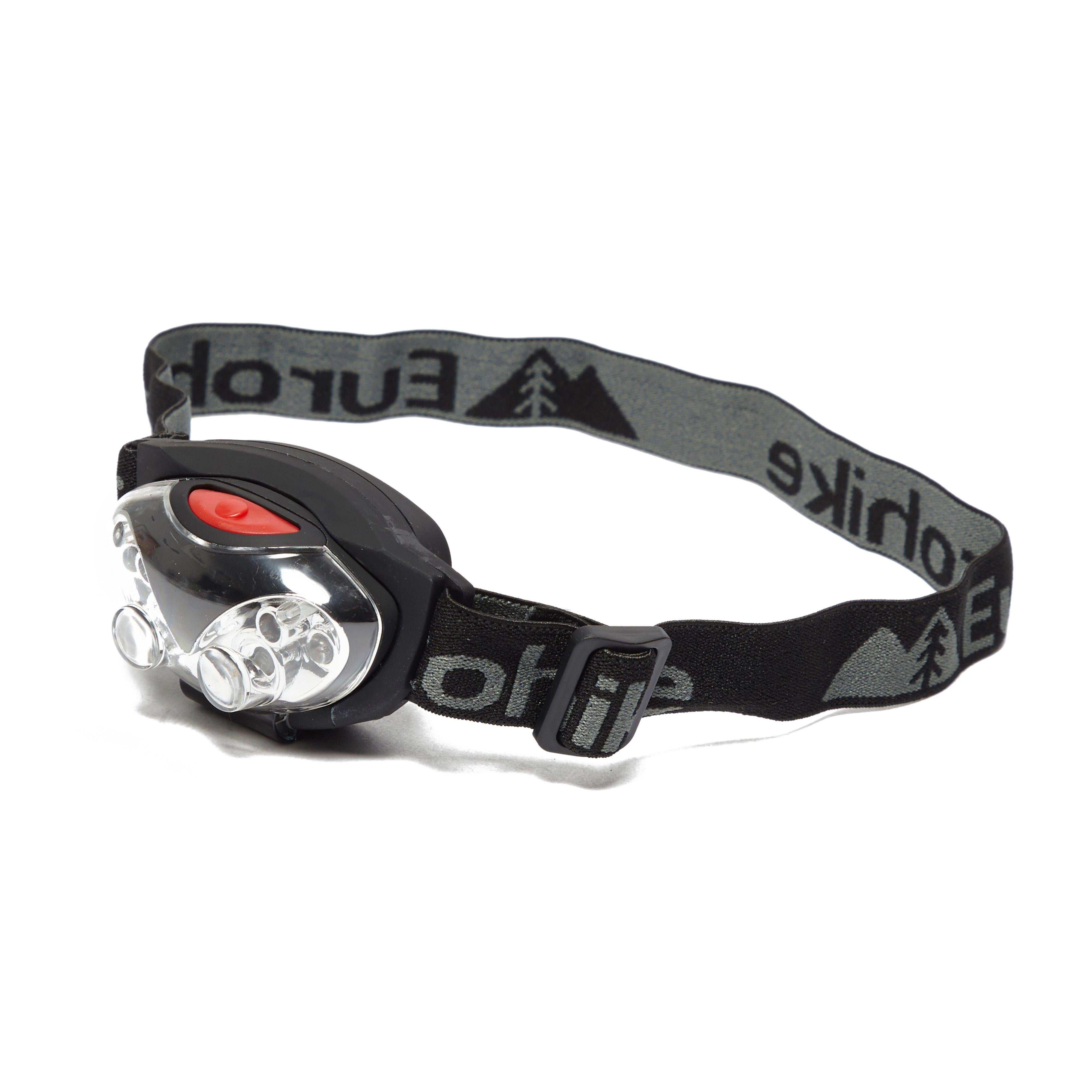 6 LED Head Torch Black
