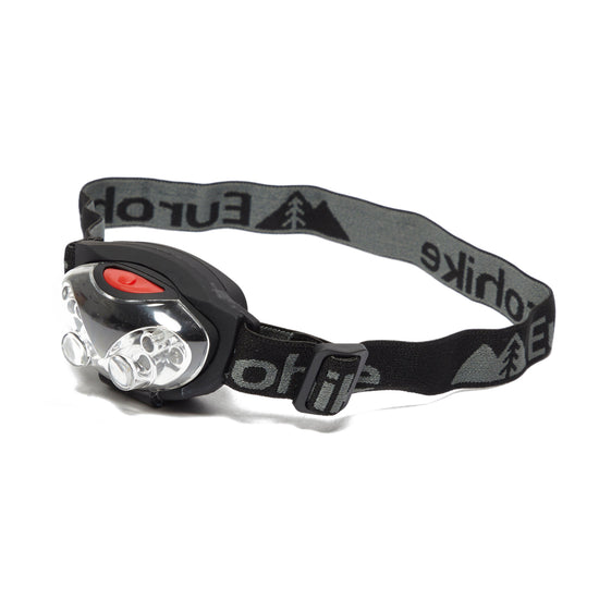 6 LED Head Torch Black