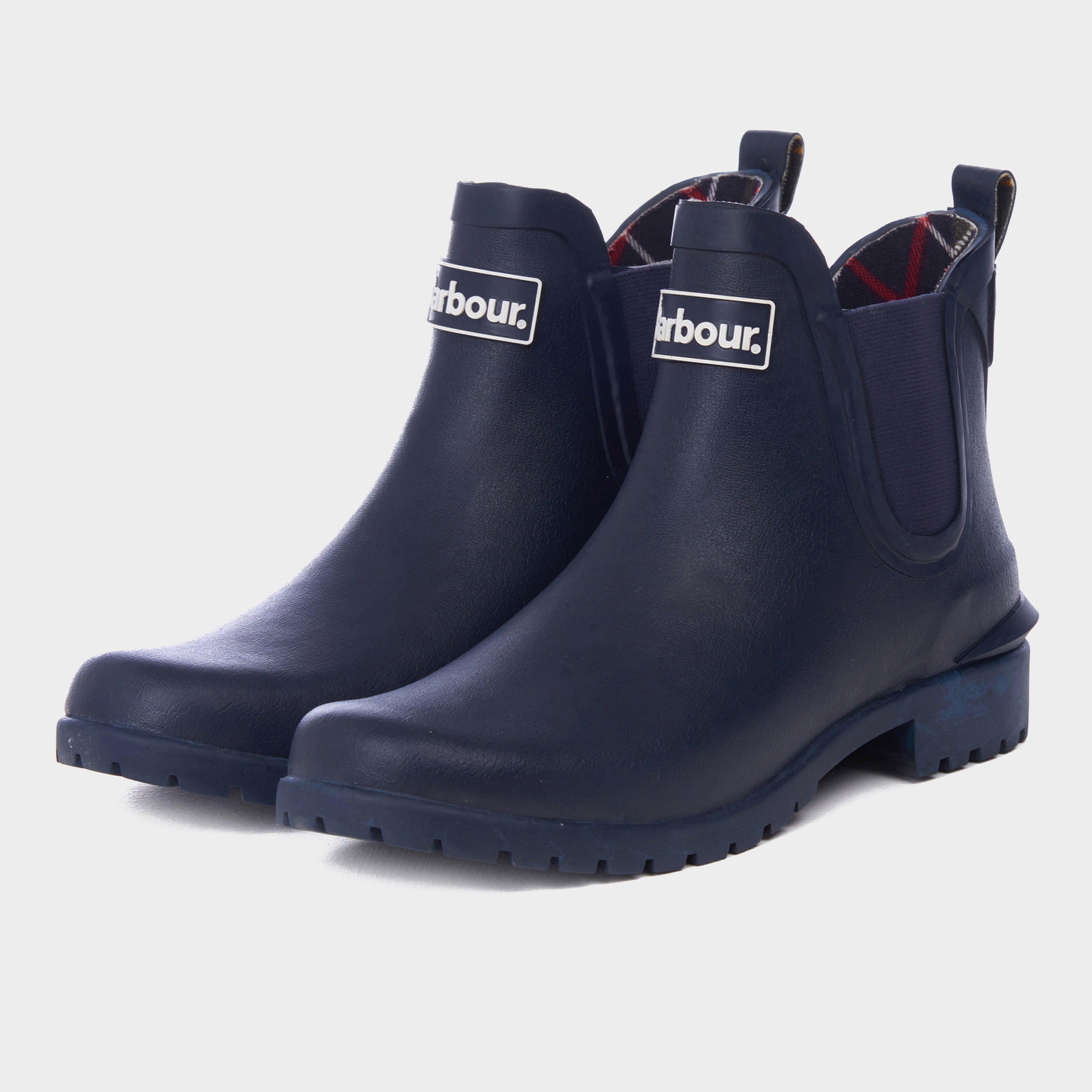 Womens Wilton Wellington Boots Navy
