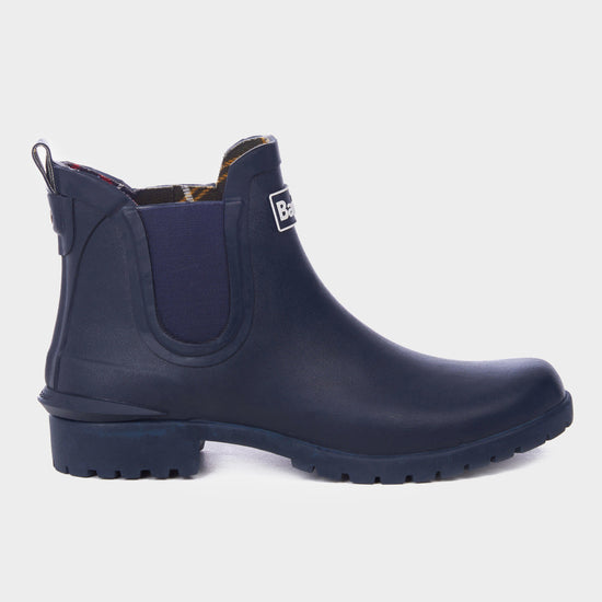 Womens Wilton Wellington Boots Navy
