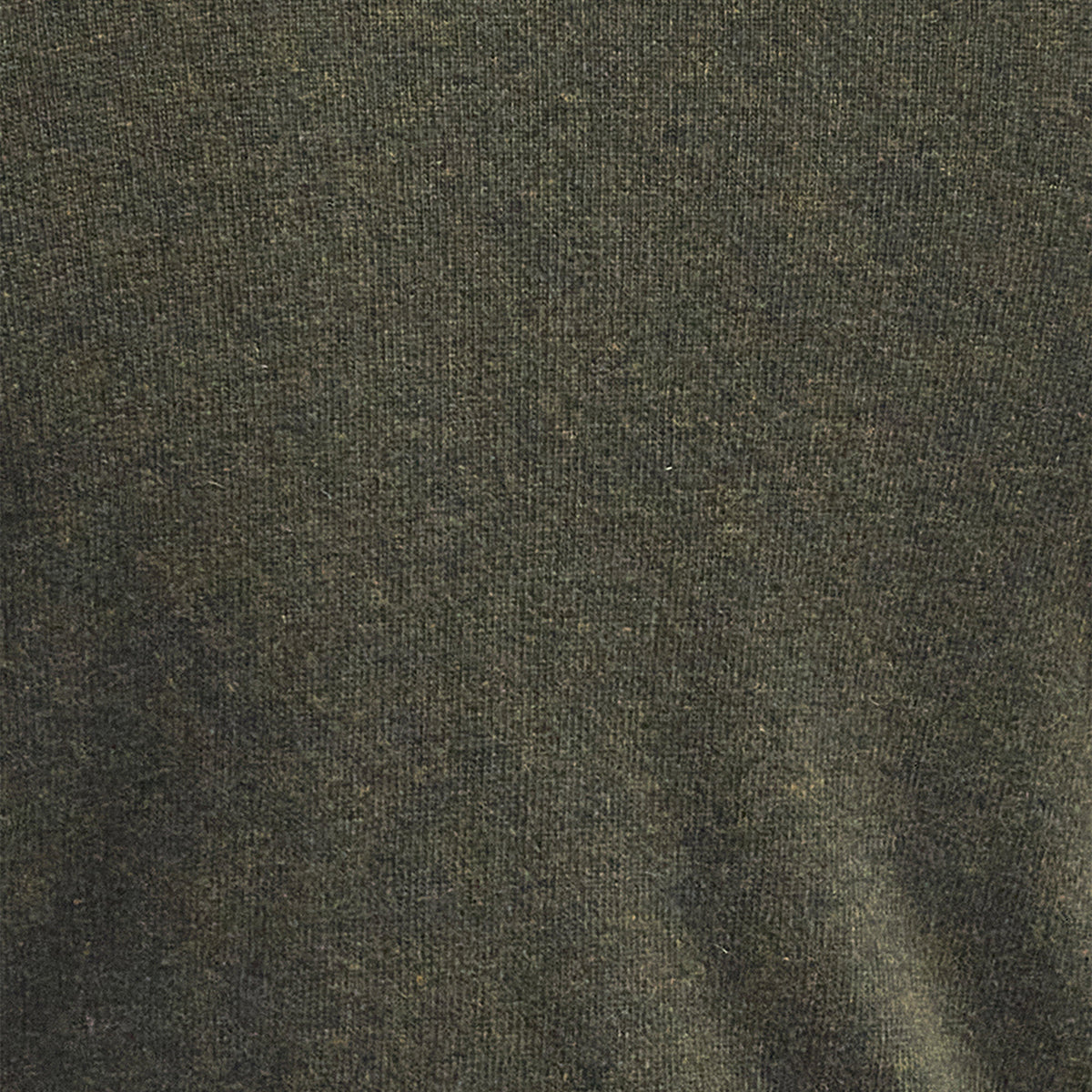 Mens Essential Lambswool Crew Neck Sweatshirt Seaweed