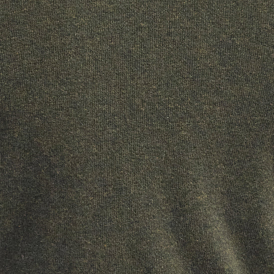 Mens Essential Lambswool Crew Neck Sweatshirt Seaweed