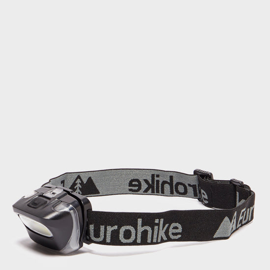 COB Head Torch 1 LED Black