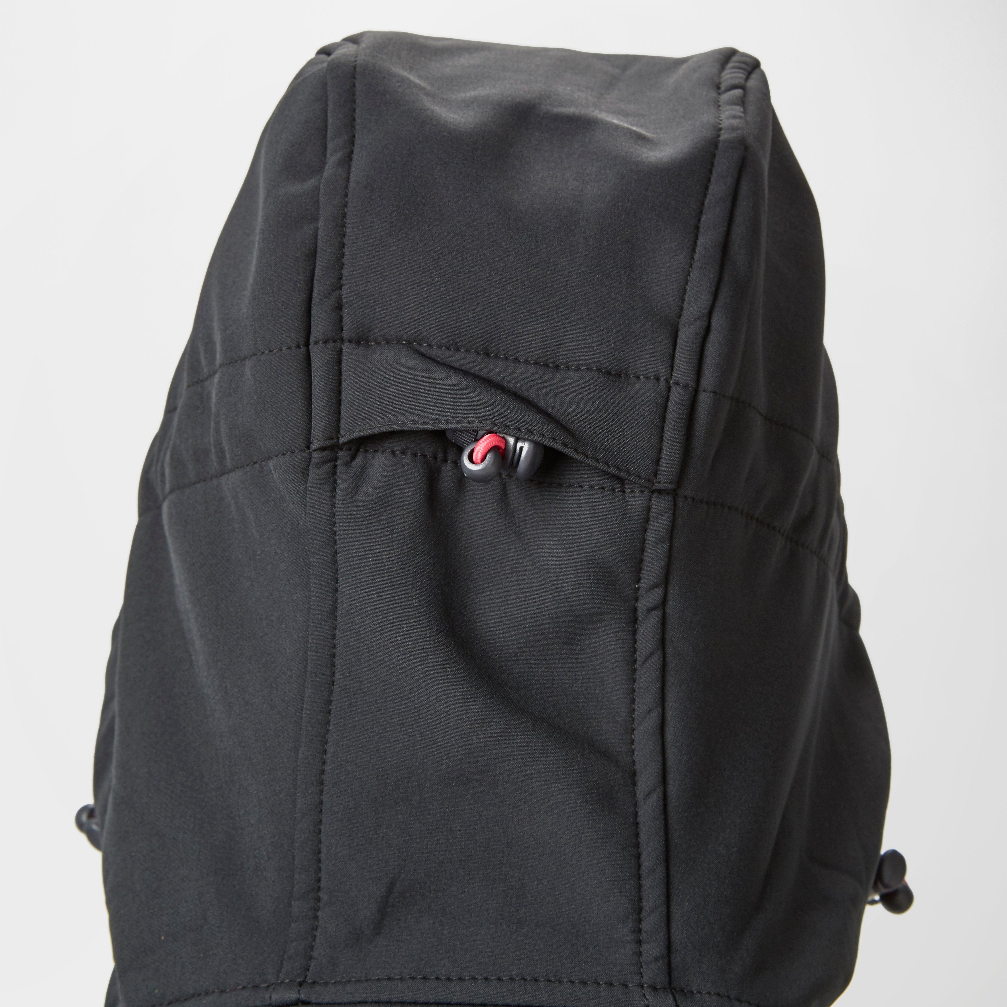 Womens Hooded Softshell Jacket II Black