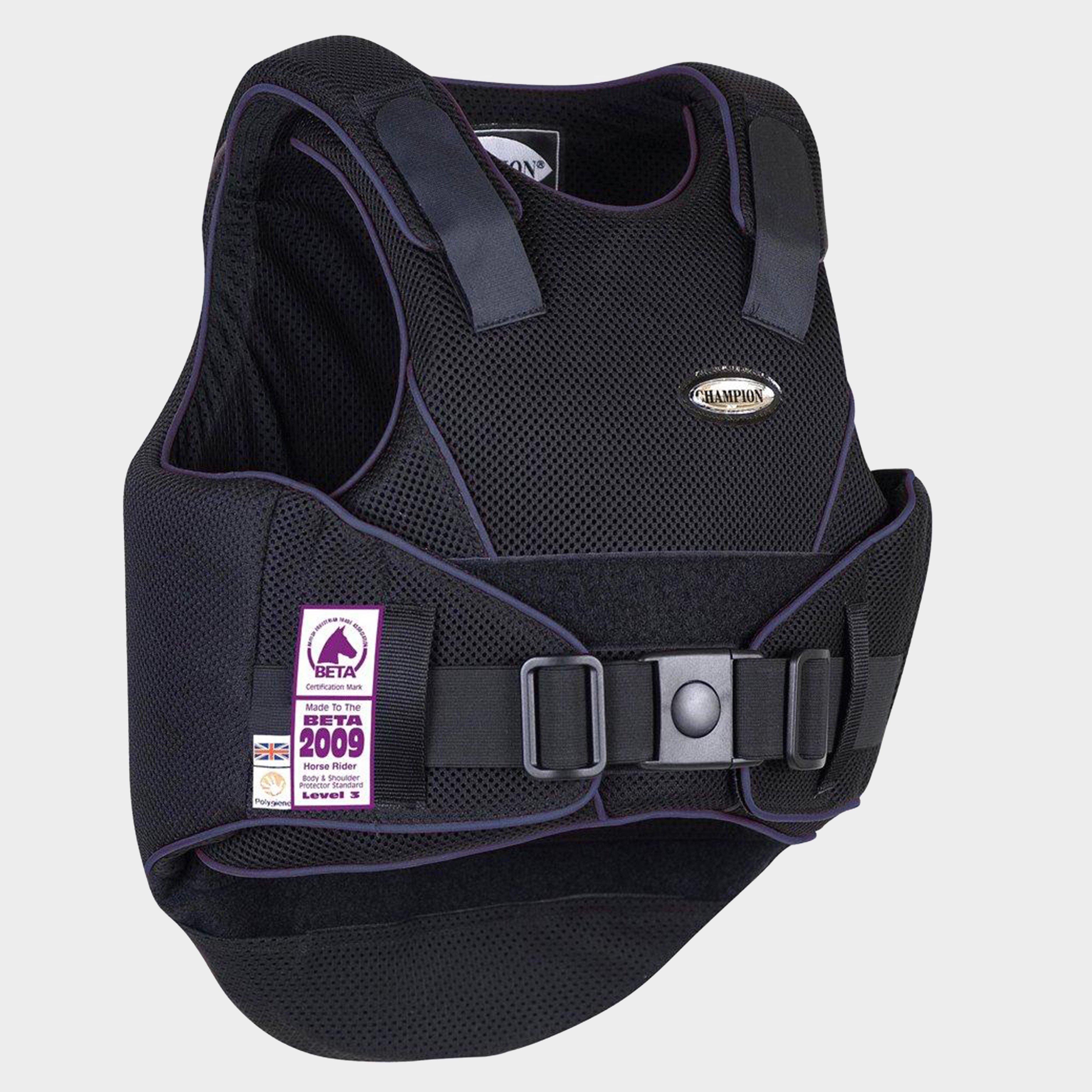 Kids Flexair Body Protector Black/Grey