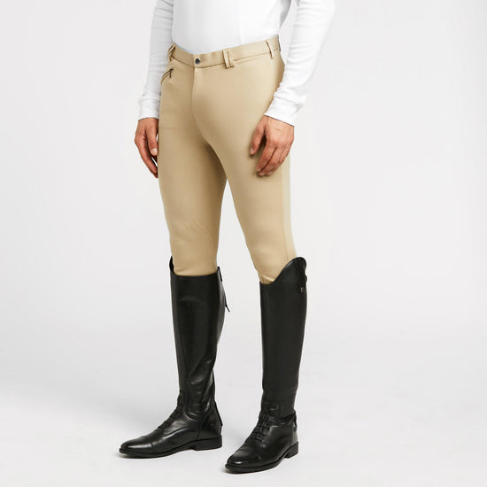 Mens SaddleHugger Breeches Beige