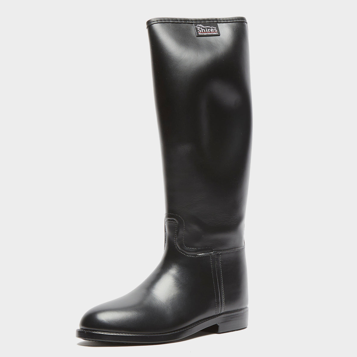 Childs Long Rubber Riding Boots Black