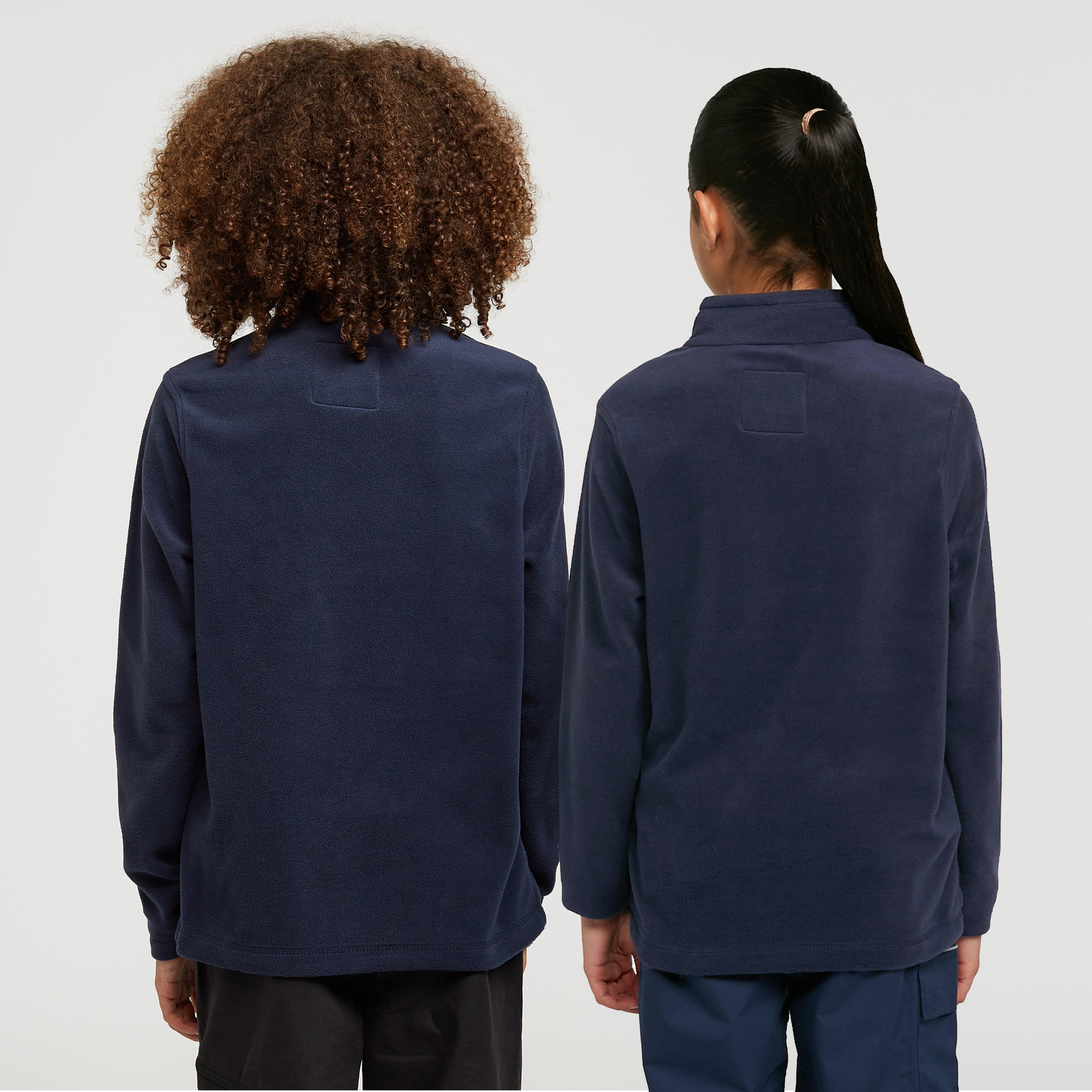 Kids Hot Shot II Lightweight Half Zip Fleece Navy