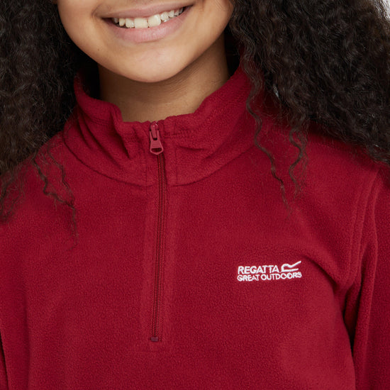 Kids Hot Shot II Fleece Rumba Red