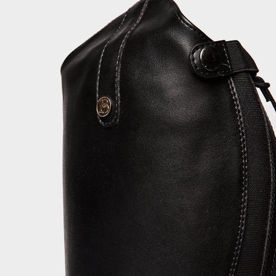 Womens Modena Synthetic Dress Wide Riding Boots Black