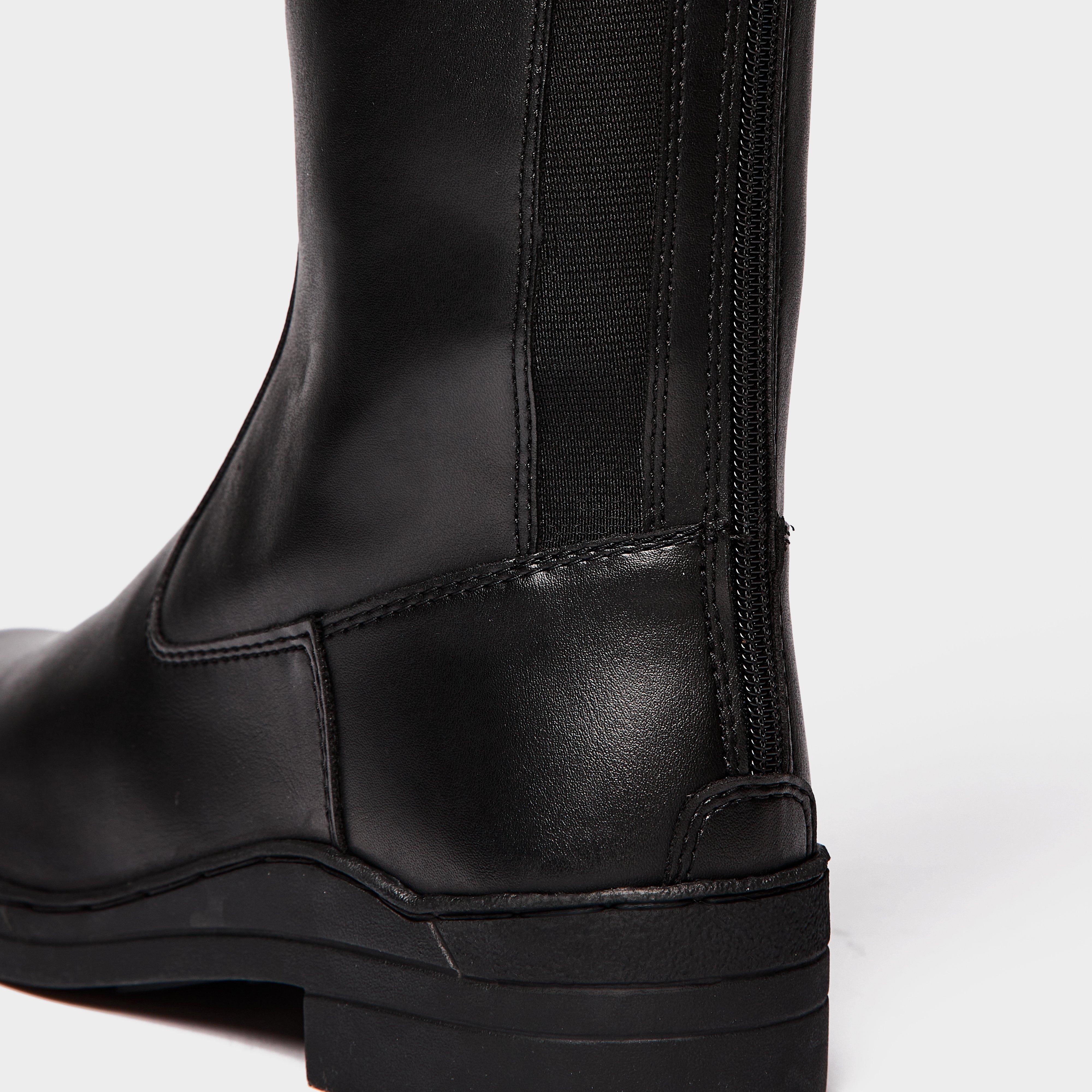 Womens Modena Synthetic Dress Wide Riding Boots Black