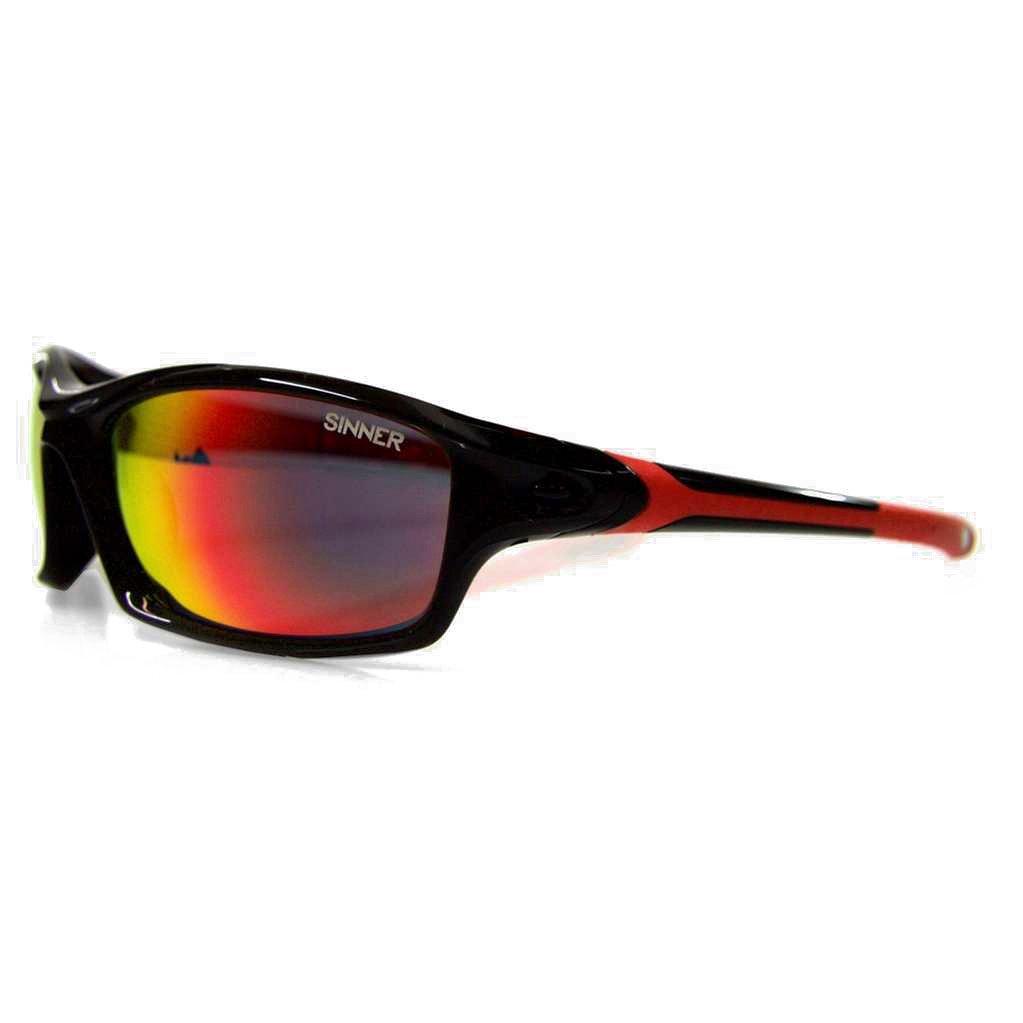 Eaton Sunglasses Black Red