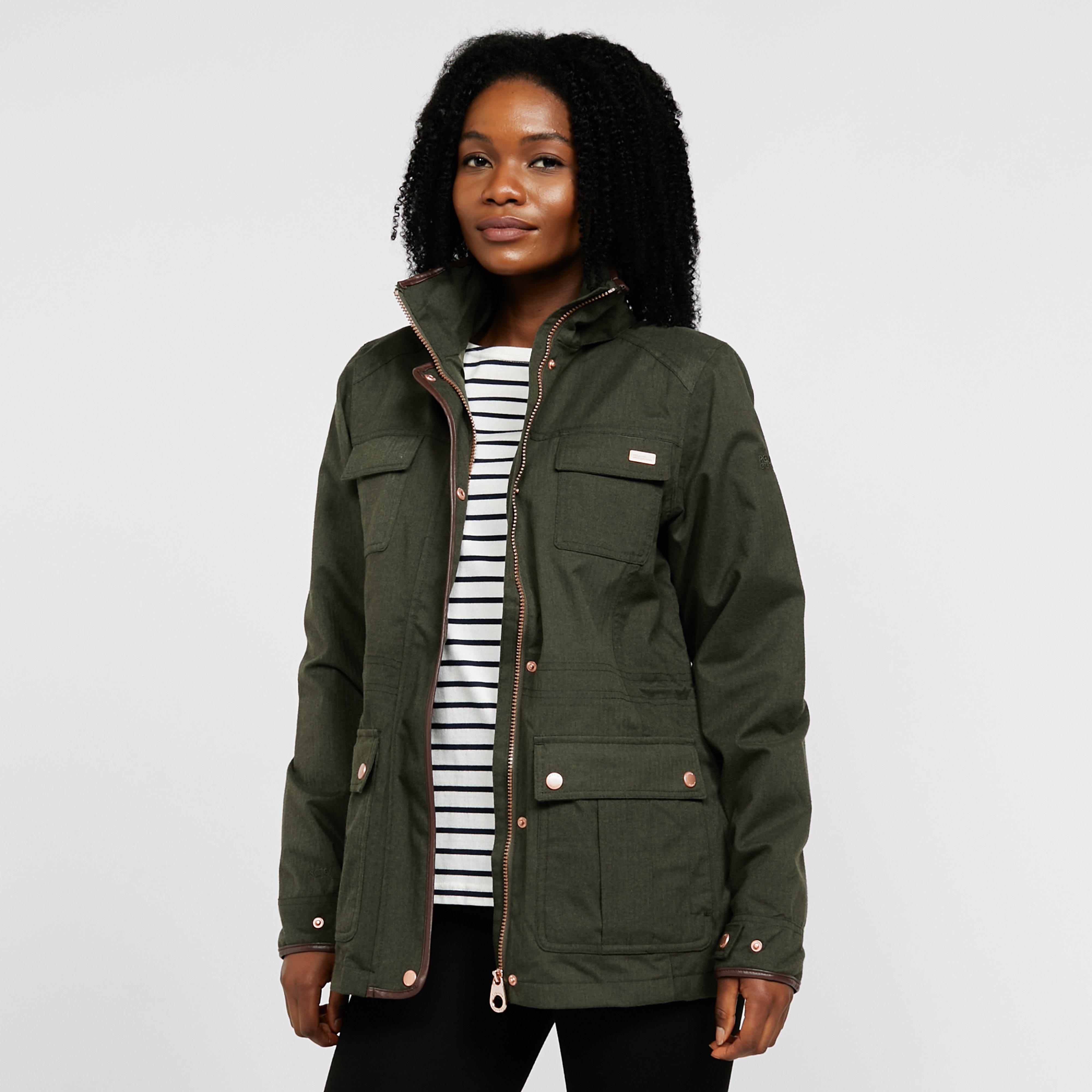 Womens Alixa Waterproof Jacket Green