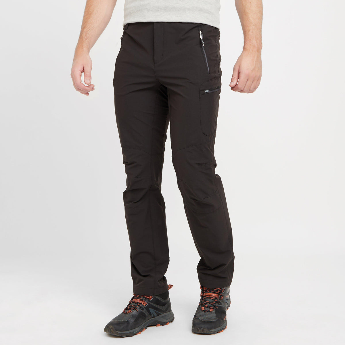 Mens Highton Stretch Walking Trousers Black