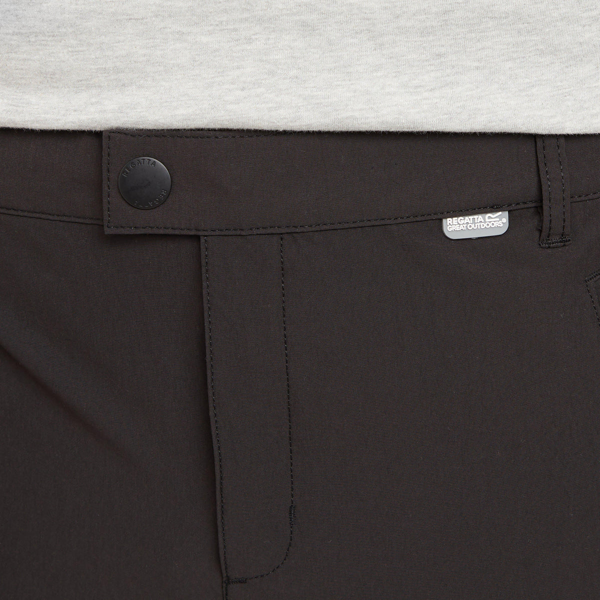 Mens Highton Stretch Walking Trousers Black