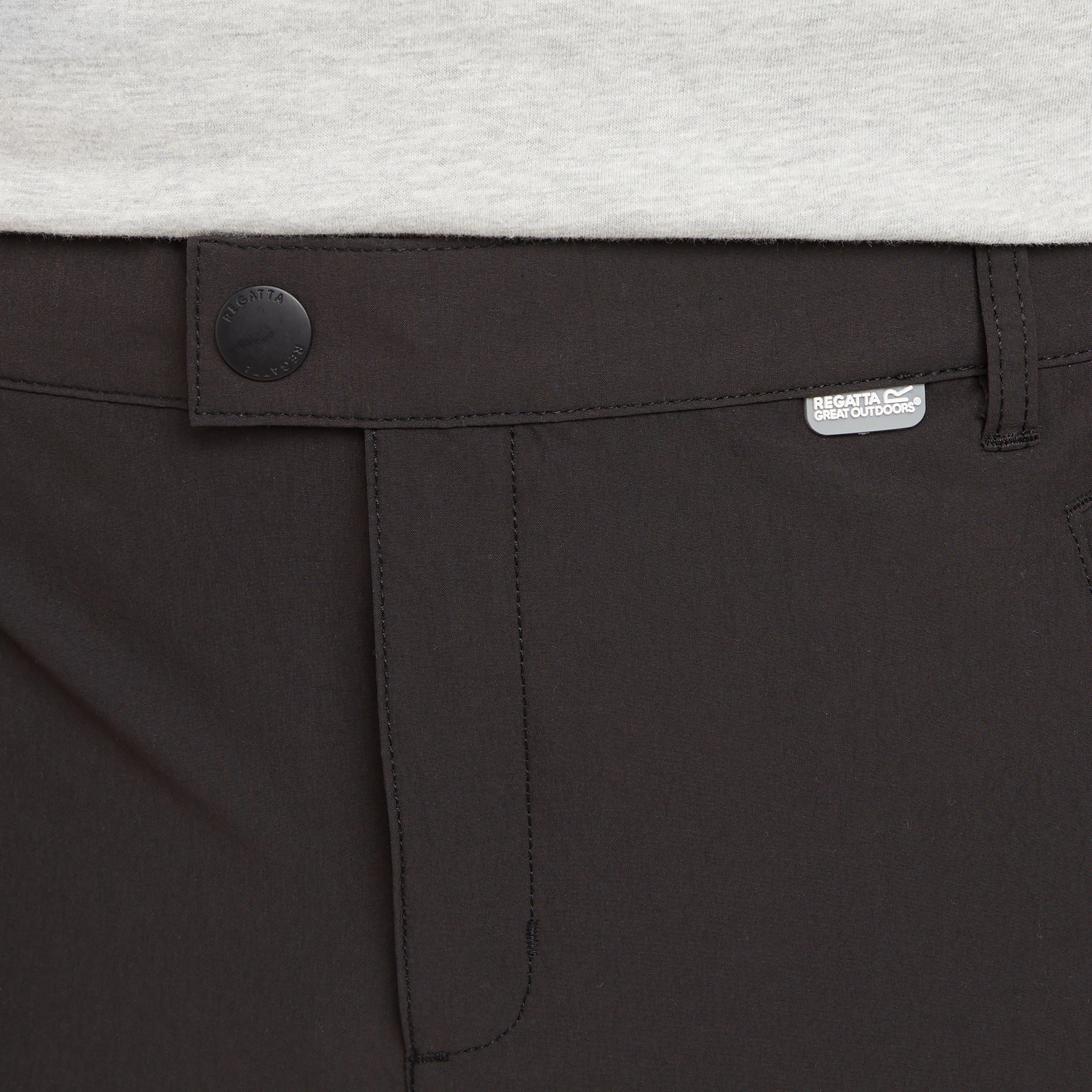 Mens Highton Stretch Walking Trousers Black