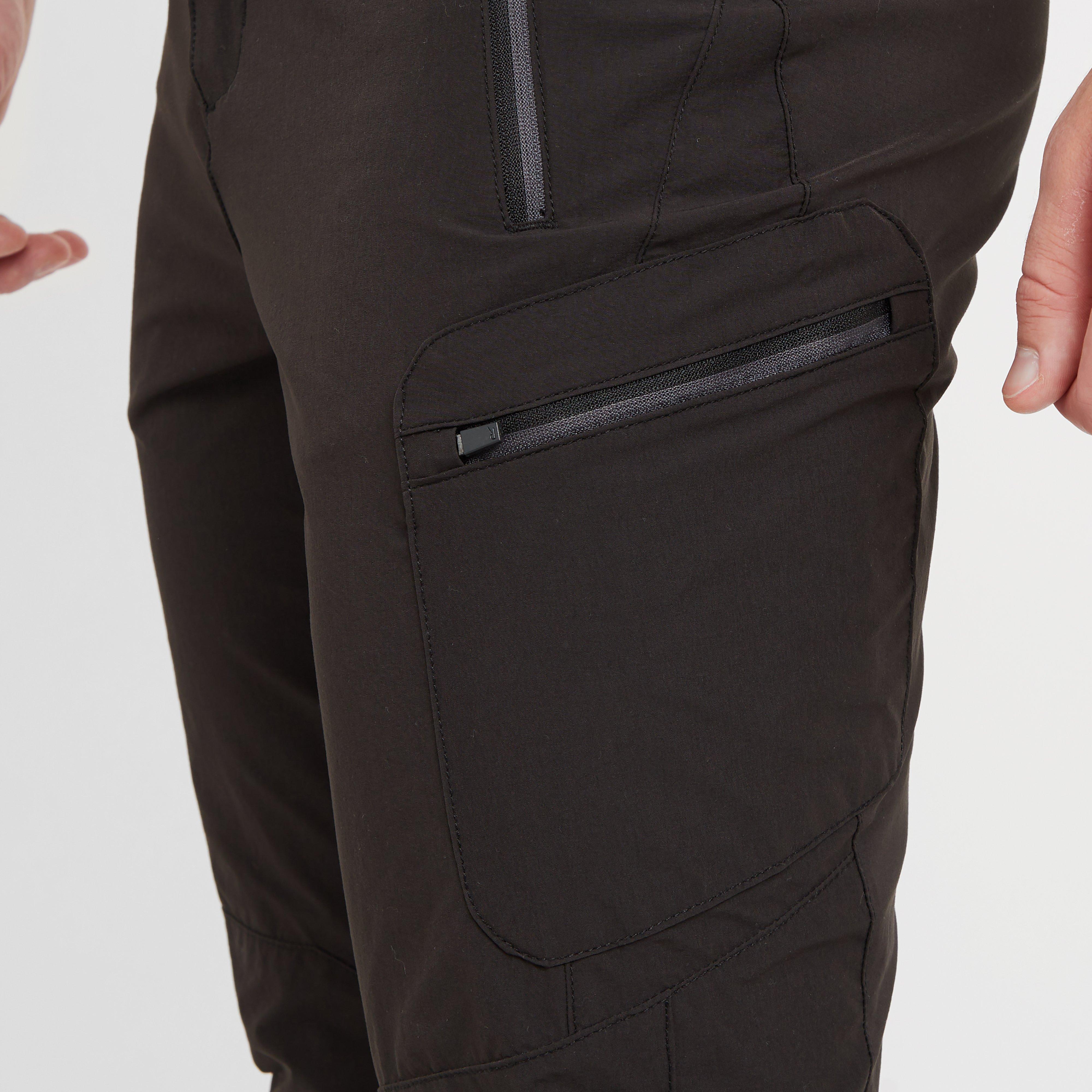 Mens Highton Stretch Walking Trousers Black