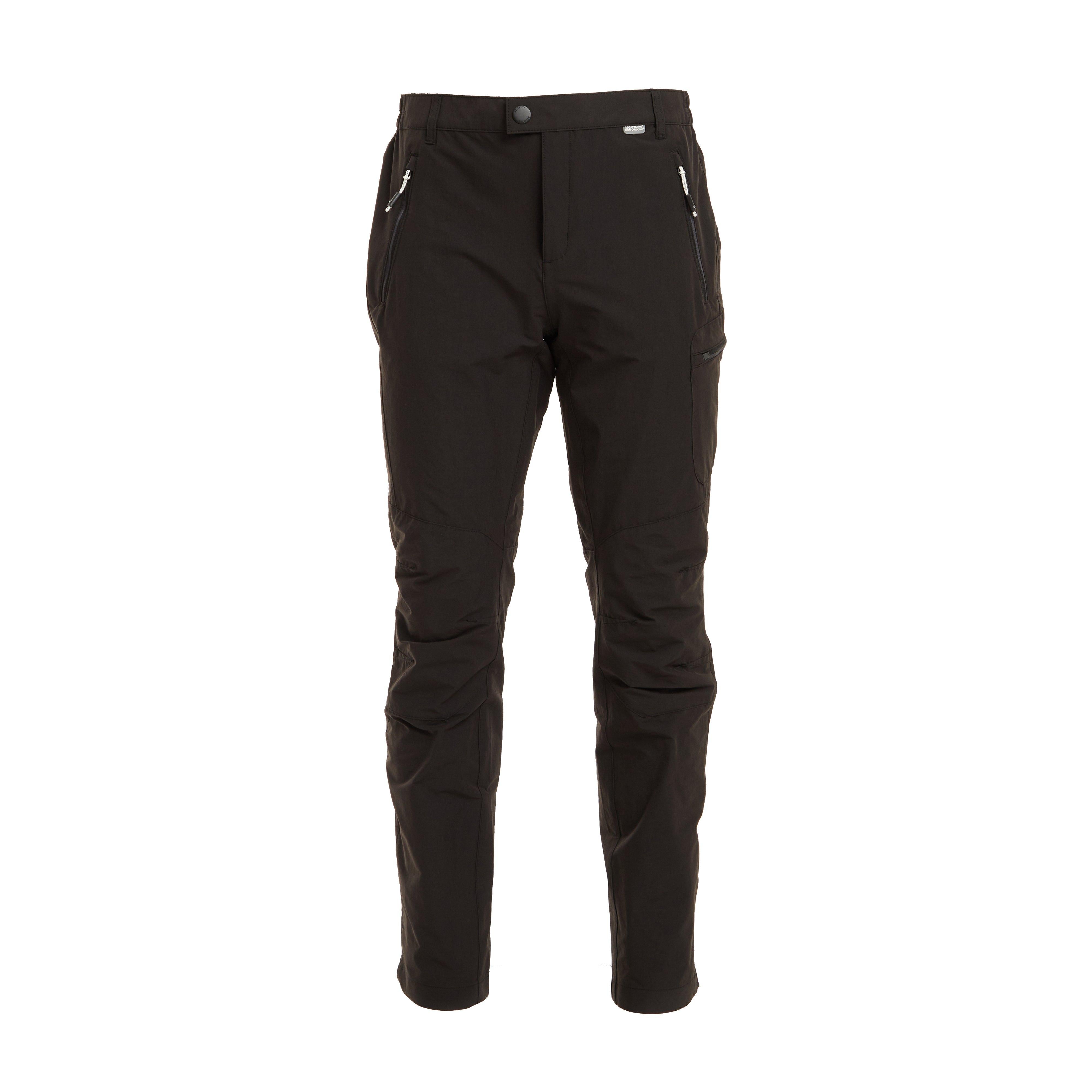 Mens Highton Stretch Walking Trousers Black