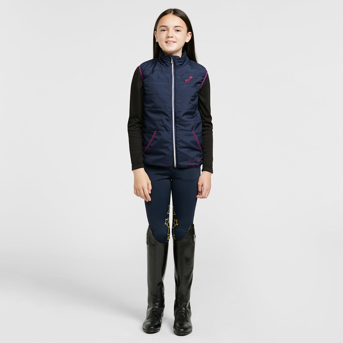 Kids' Toddy Quilted Gilet Navy