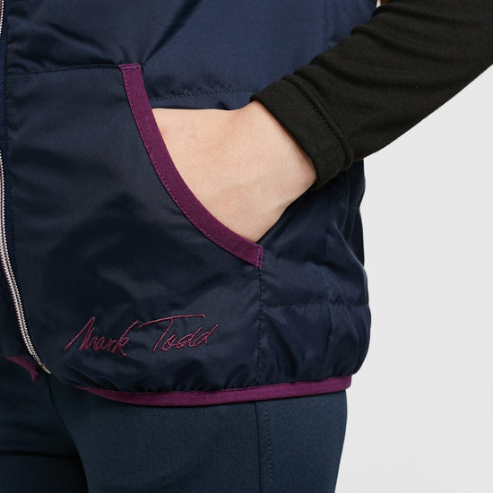 Kids' Toddy Quilted Gilet Navy