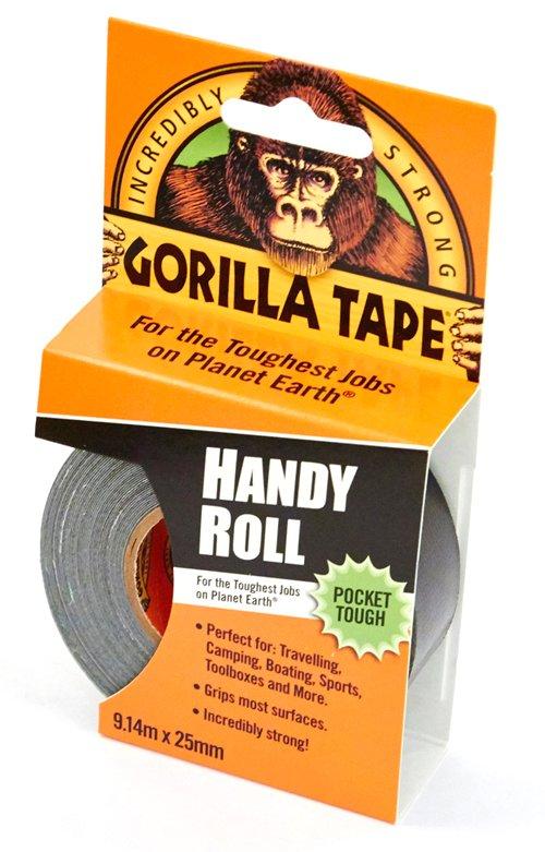 Handy Roll Tape Black 25mm x 9.1m