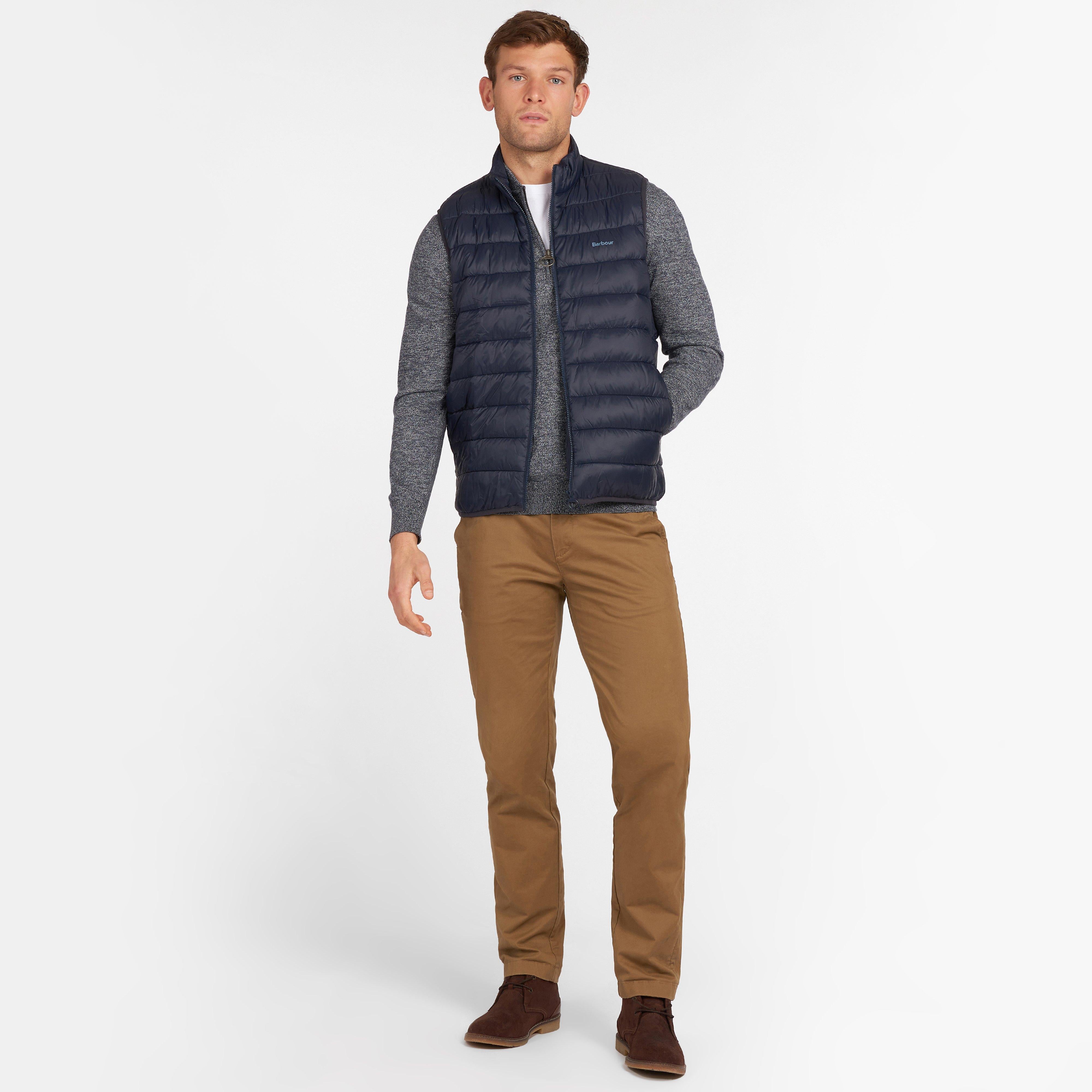 Mens Bretby Quilted Gilet Navy