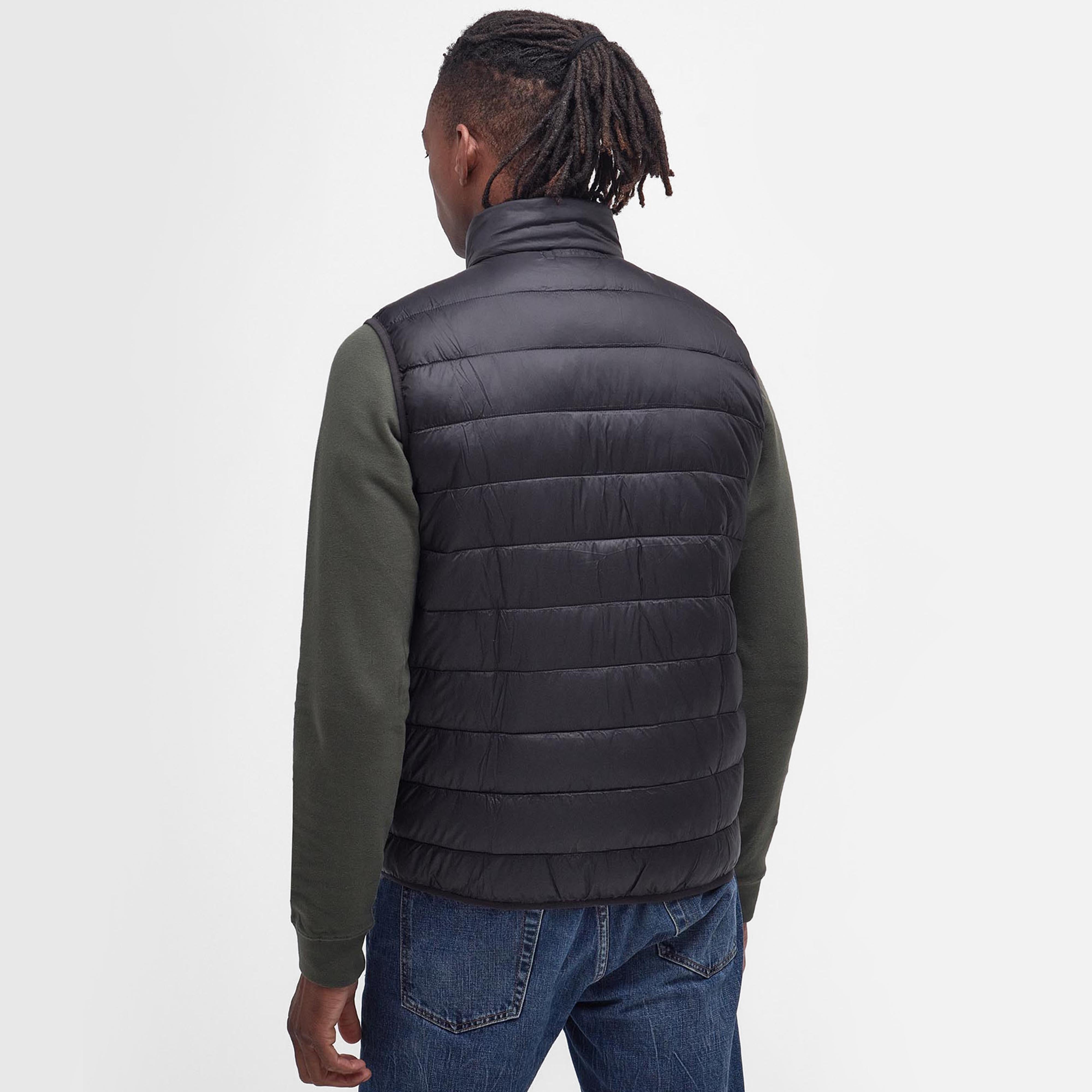 Mens Bretby Quilted Gilet Black